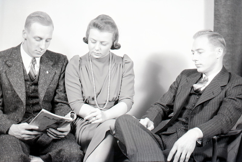 Irvin, Jane & Victor Dykema 