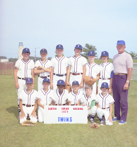 Clinton Jr. Baseball 1974