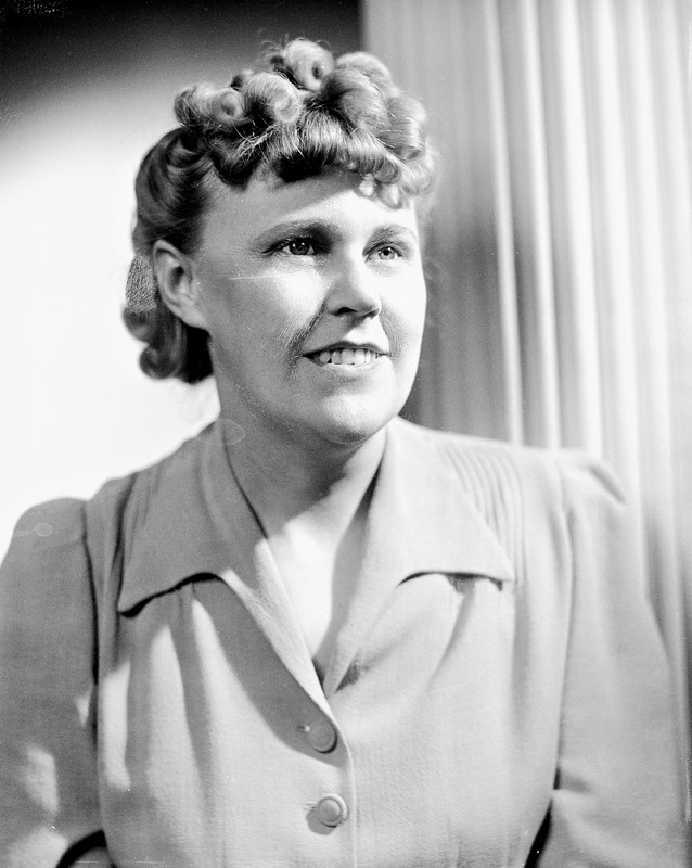 Mrs. Harold Ohlson & Dog