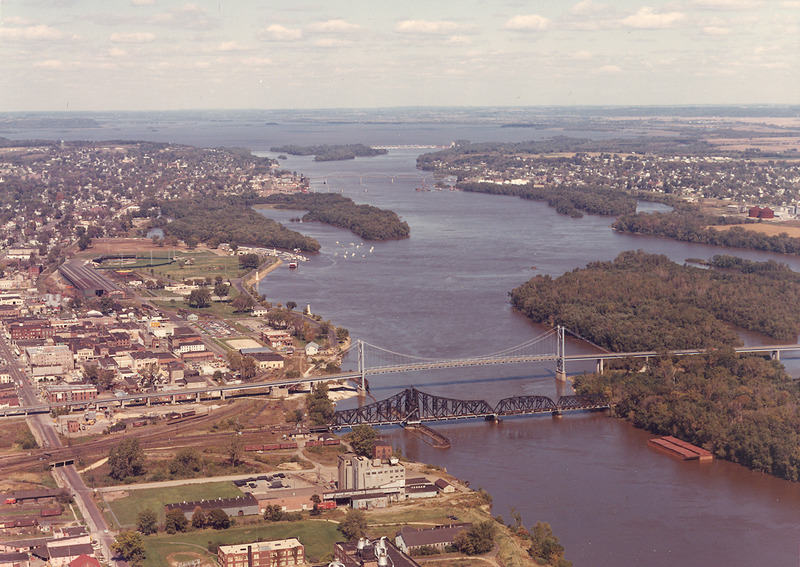 Aerials of River