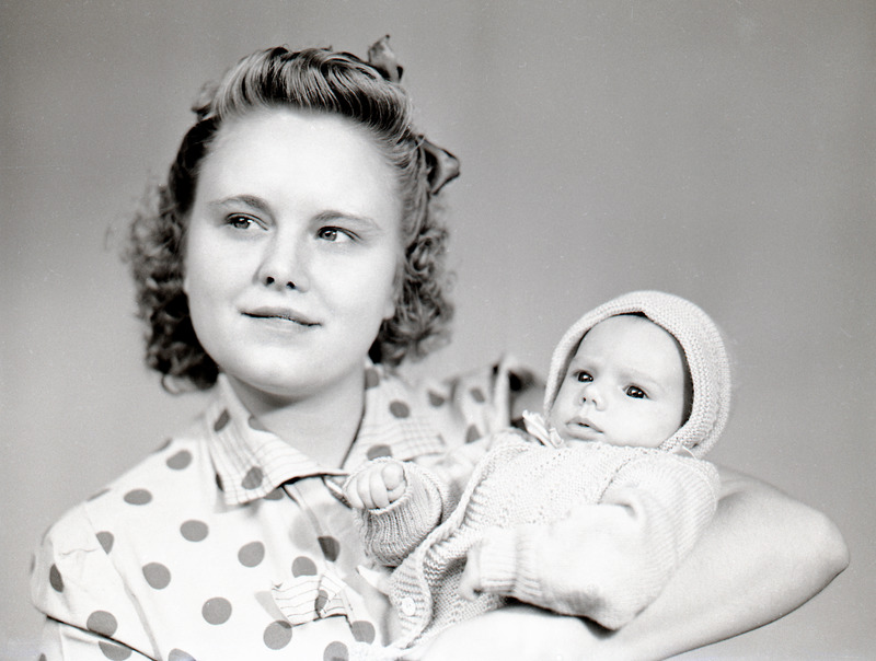 Mrs. Raymond Weeks & Baby