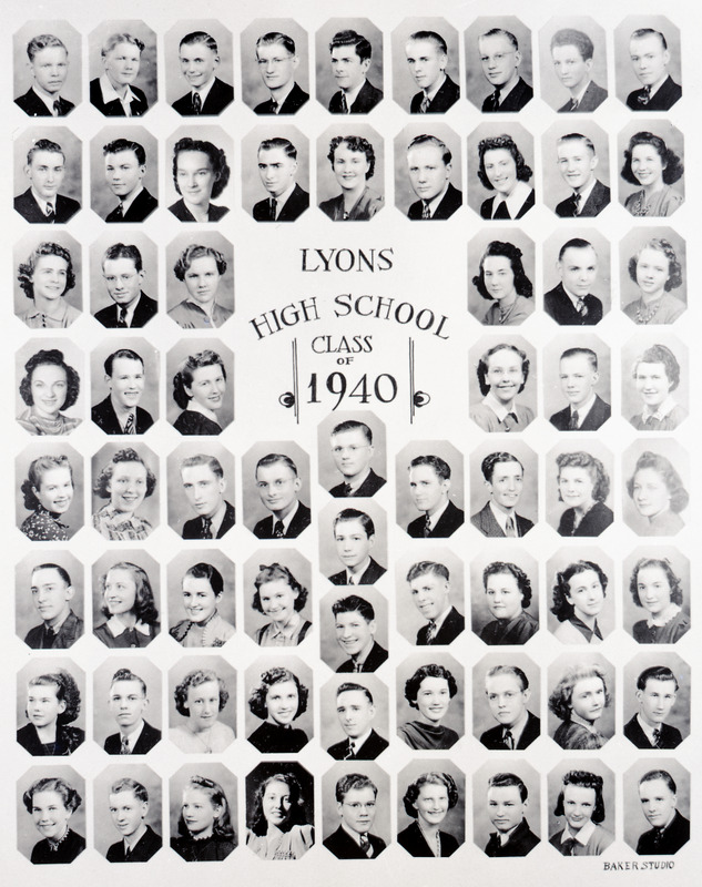 Lions High School Class of 1940