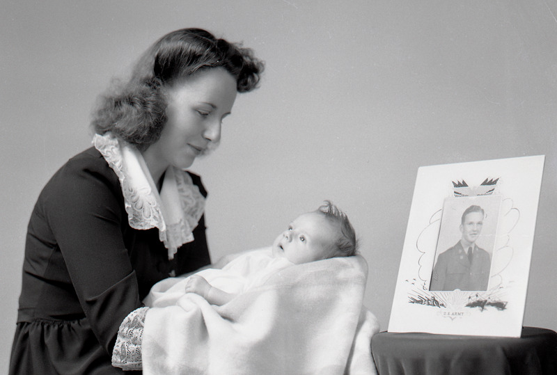 Mrs. Ellsworth Shirk & Baby