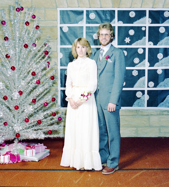 Clinton High School Senior Girls Winter Formal 1981