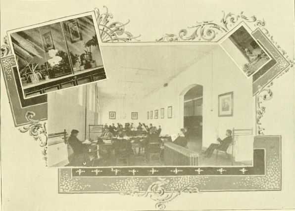 Des Moines Public Library Men's Reading Room 