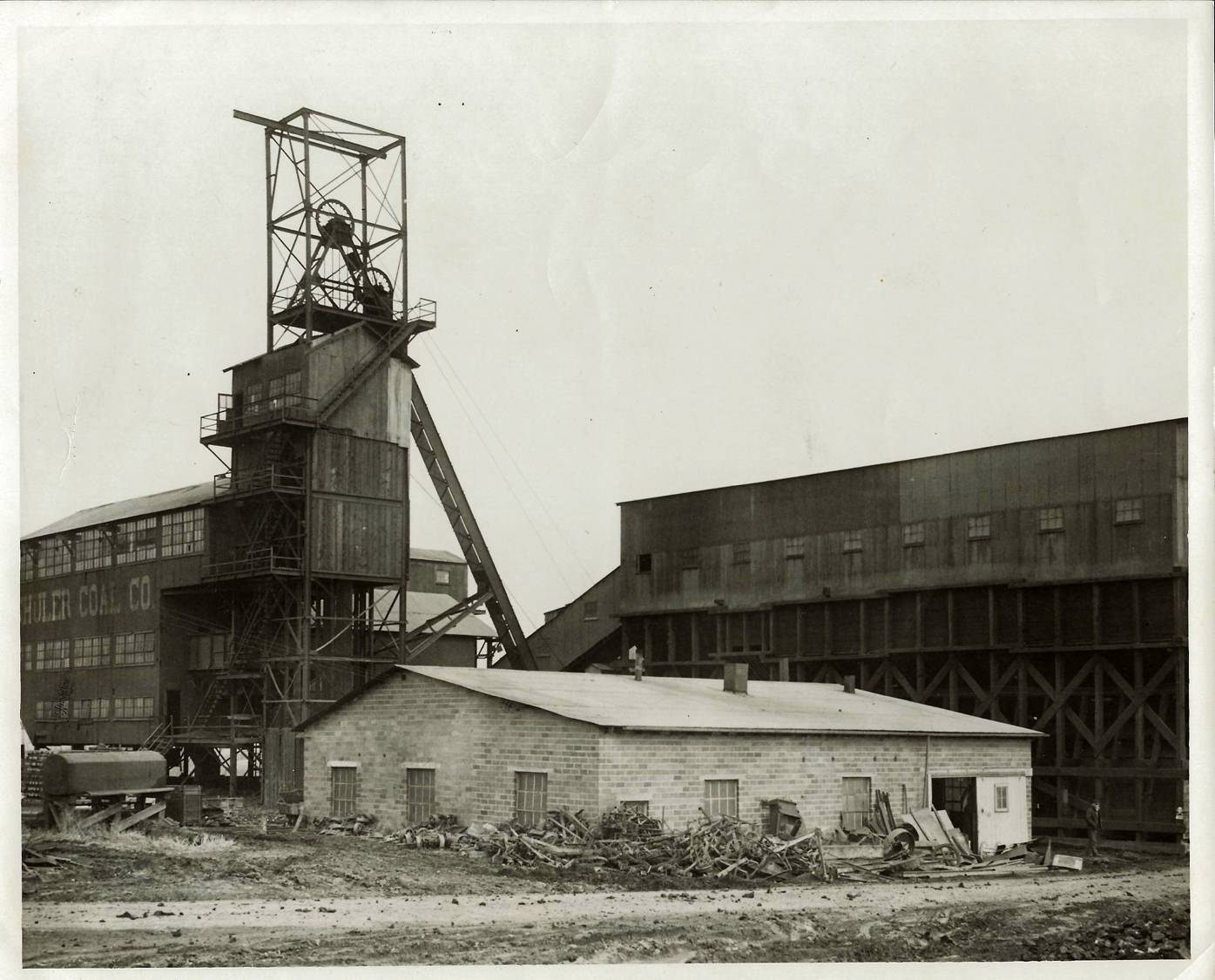 Shuler Coal Mine and Machine Shed