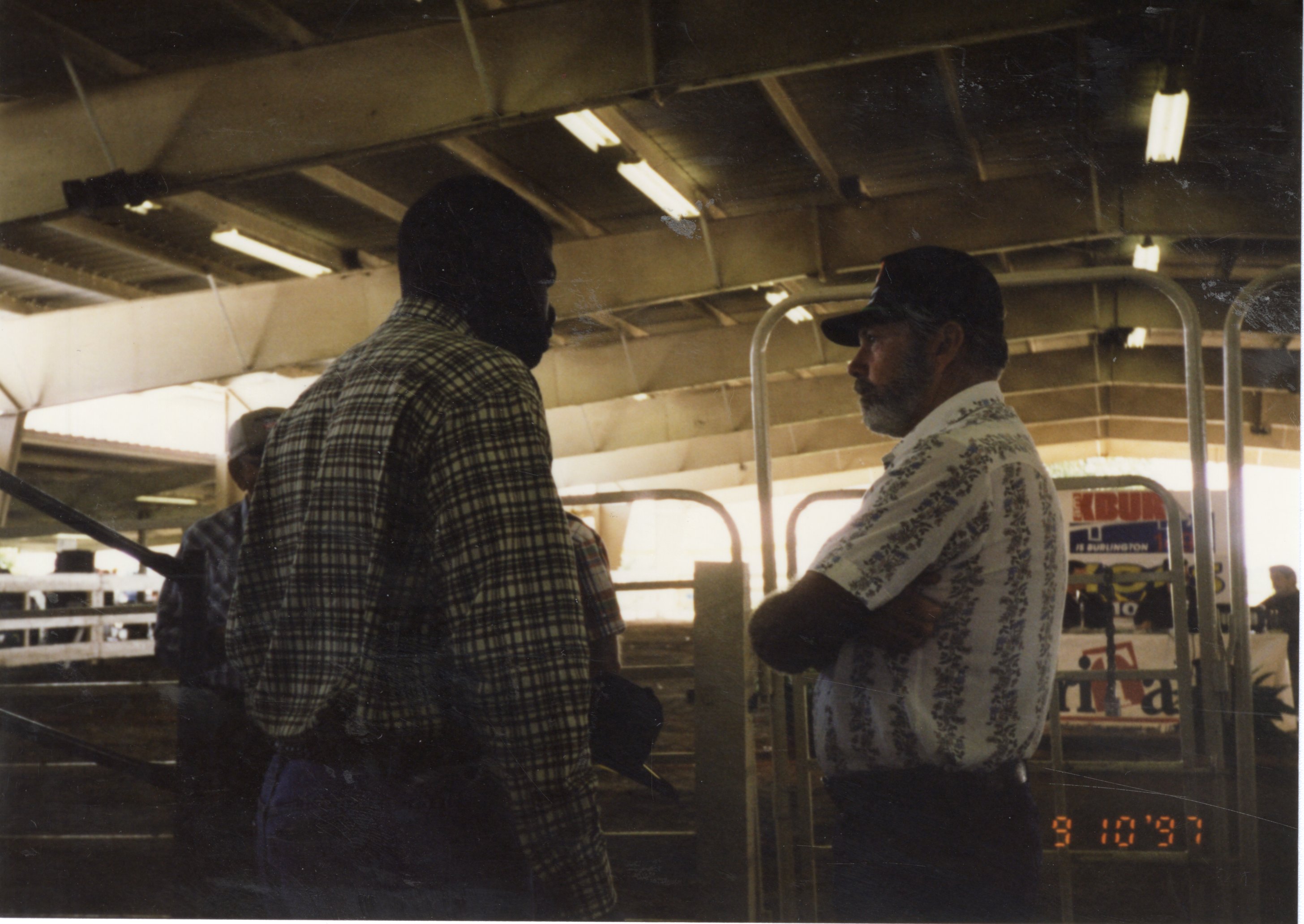 1997 J.B. Martin and Don Lounsbury at Ag Expo