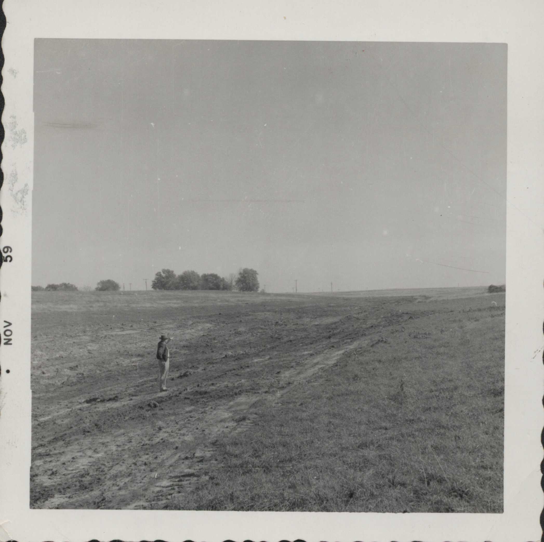 Waterway on Harold Winan's farm.