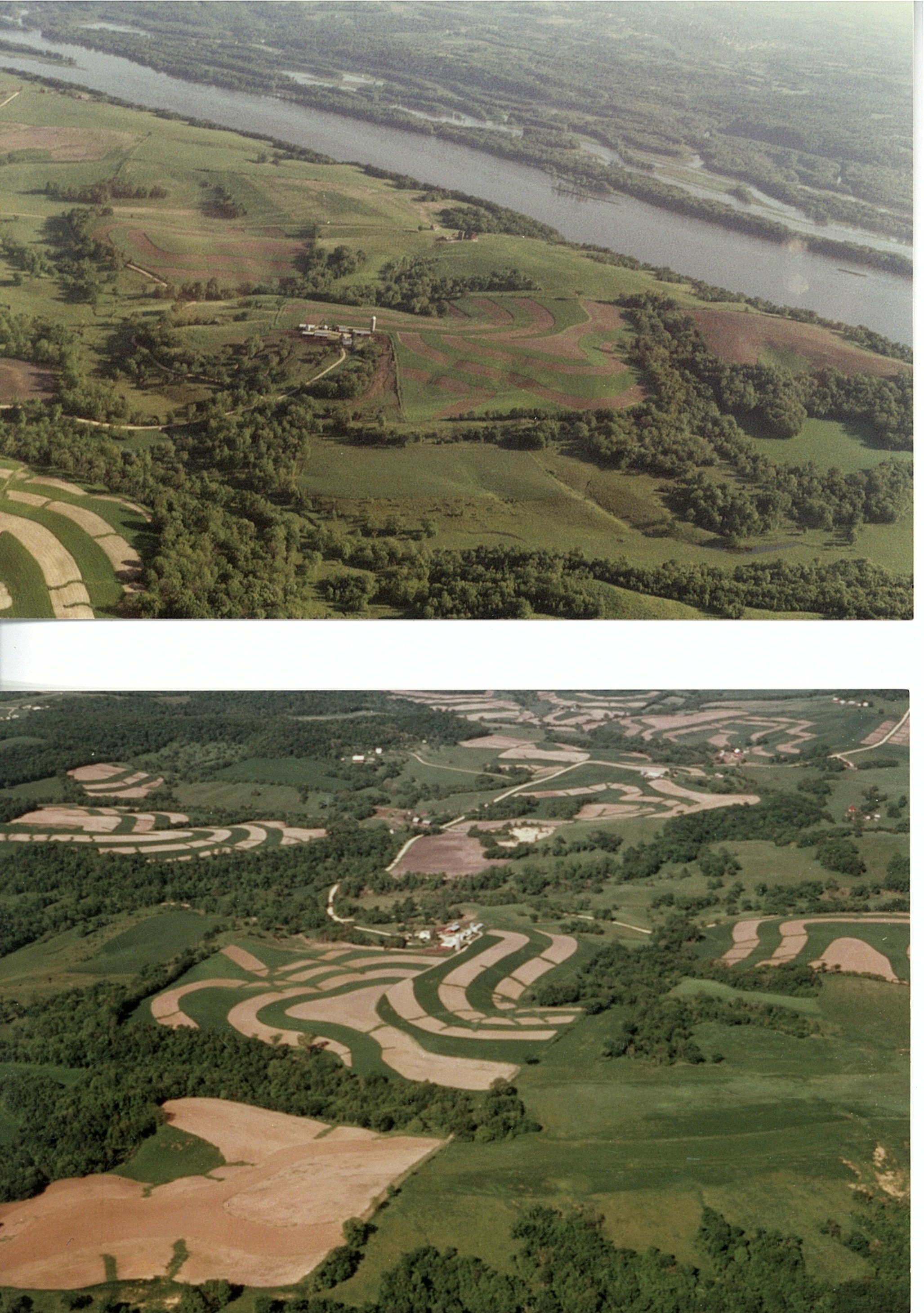 Mark Huenke farm, 1990
