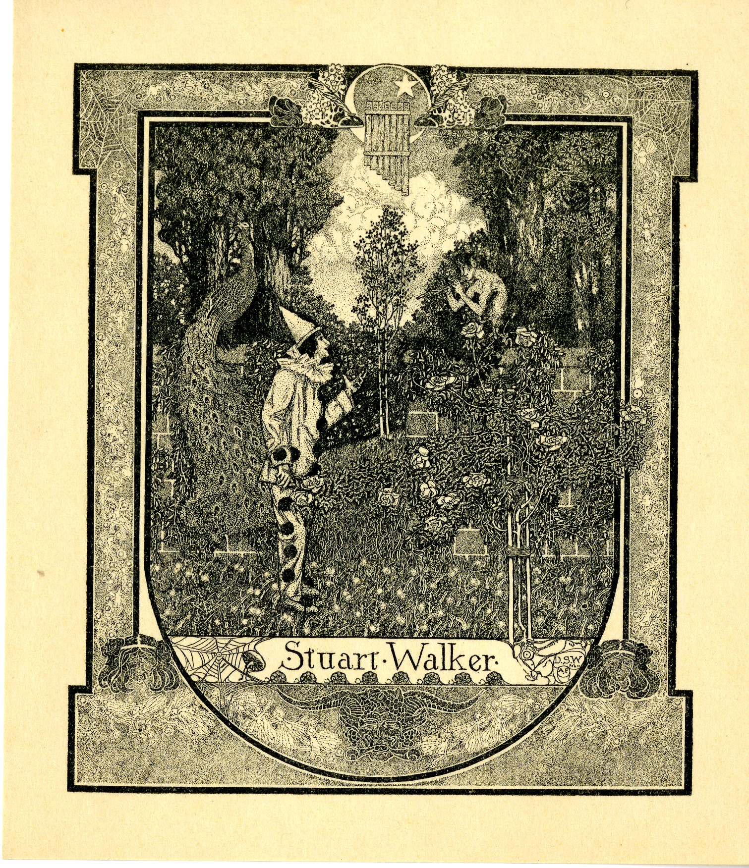 Stuart Walker Bookplate