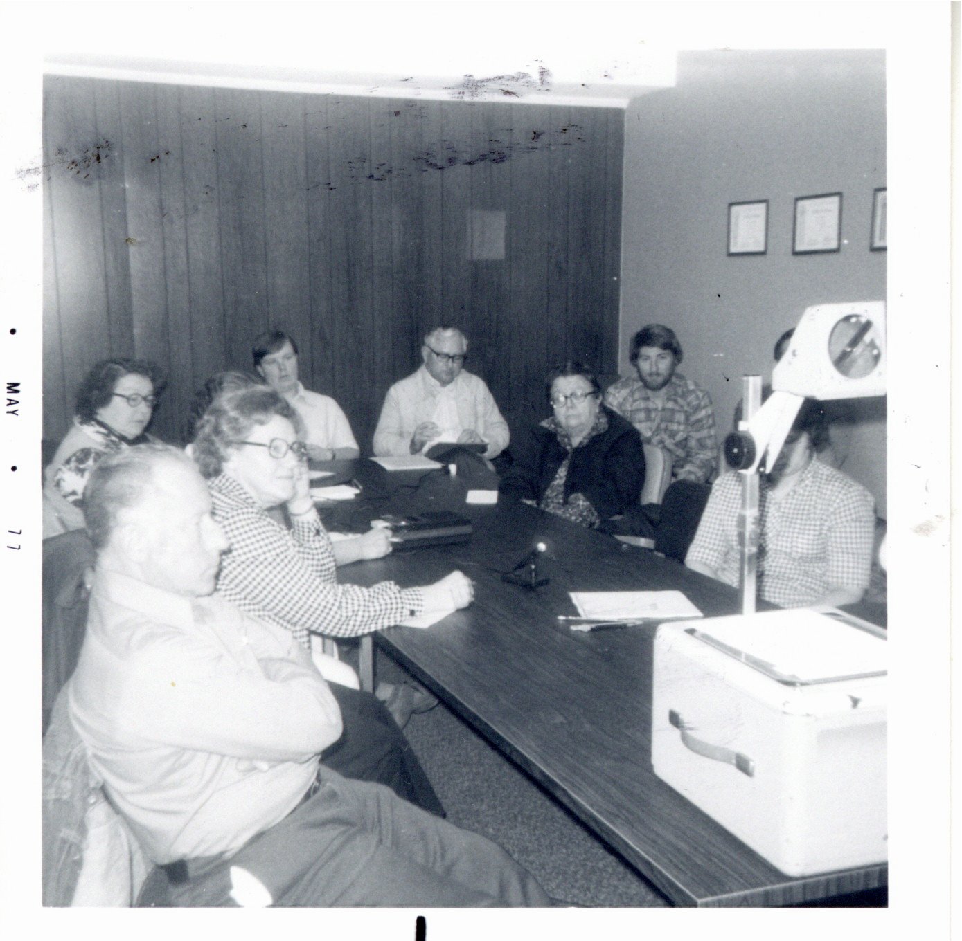 Lady landowners meeting, 1977
