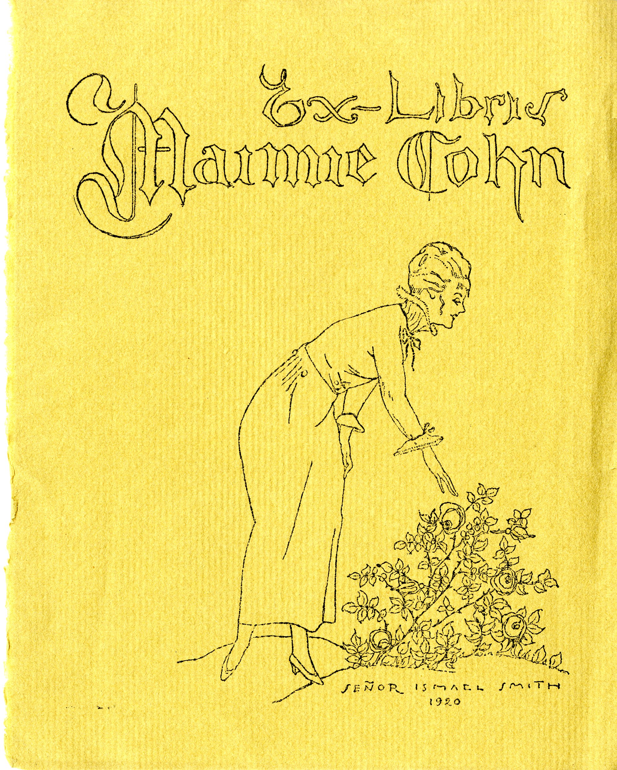 Maime Cohn Bookplate 
