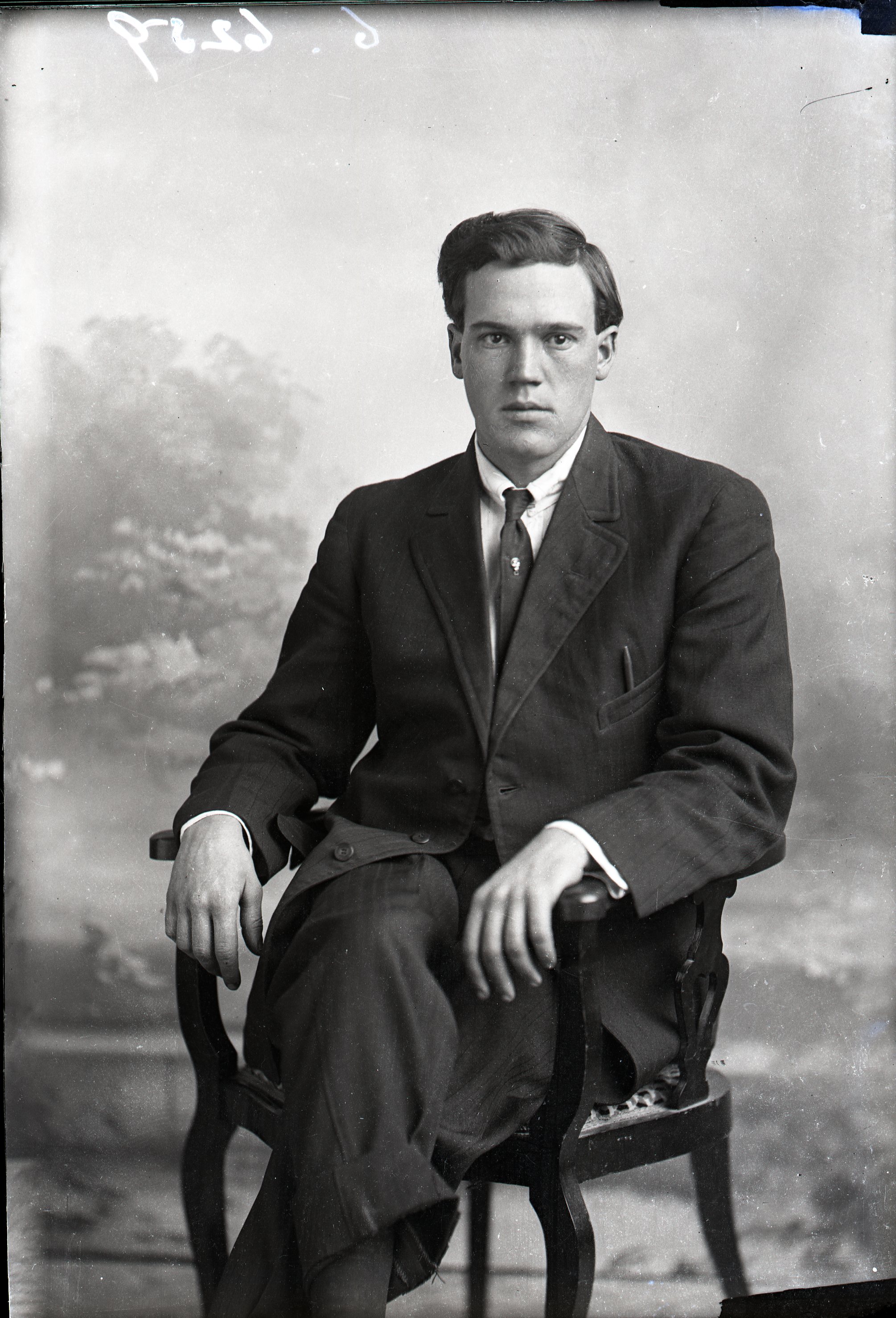 Man seated