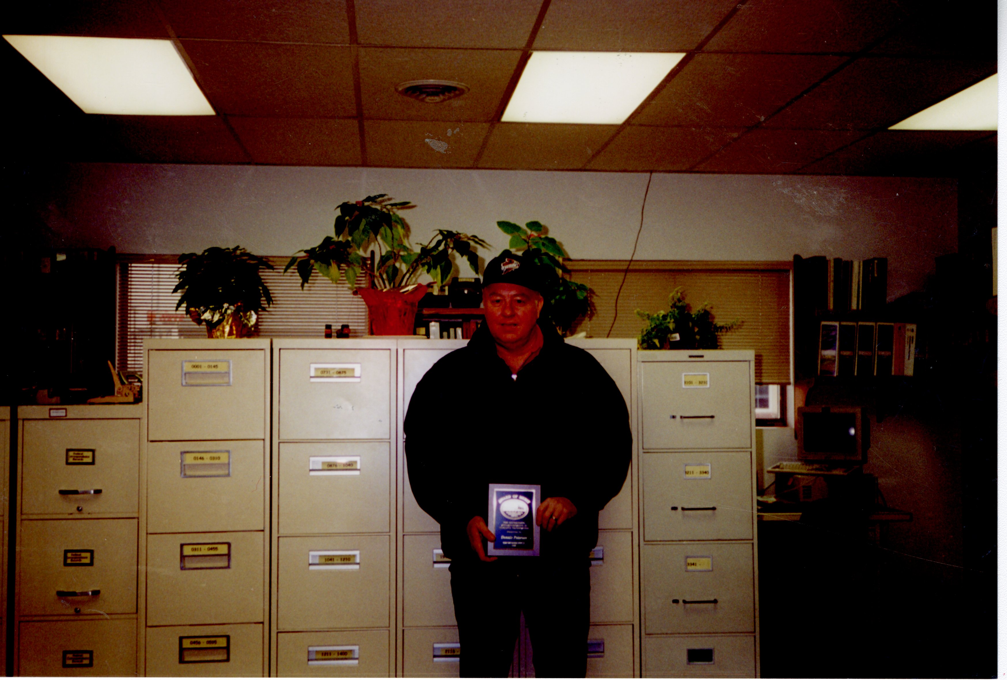 2001  Dennis Petersen is named Cooperator of the Year