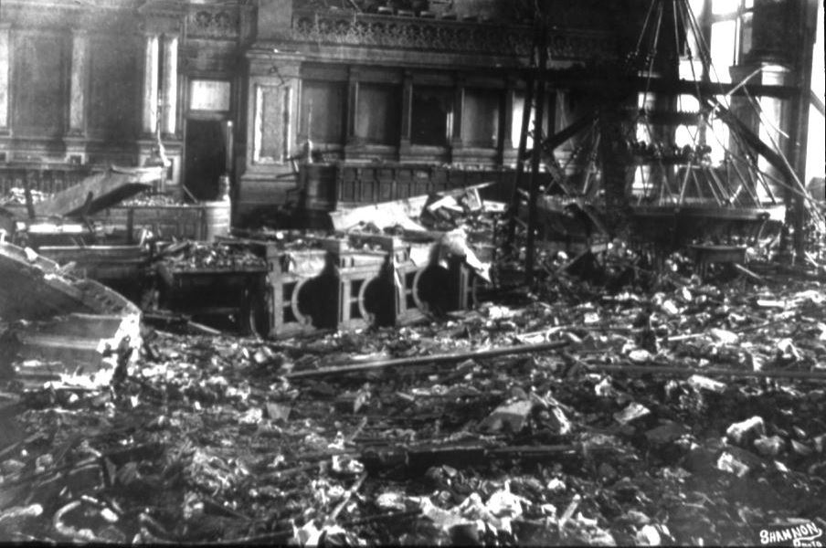 Iowa House Chamber After 1904 Fire