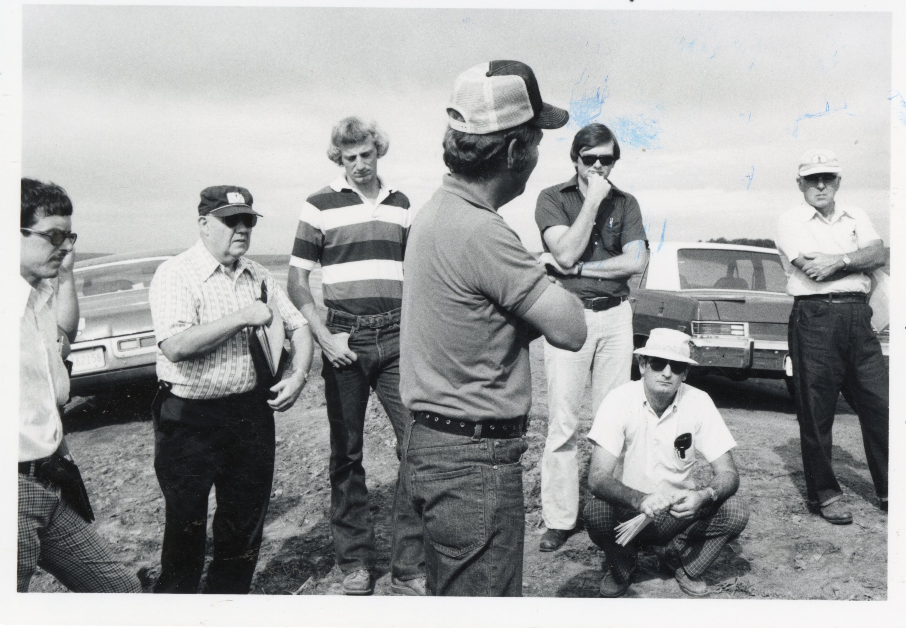 1978 Men on no-till tour
