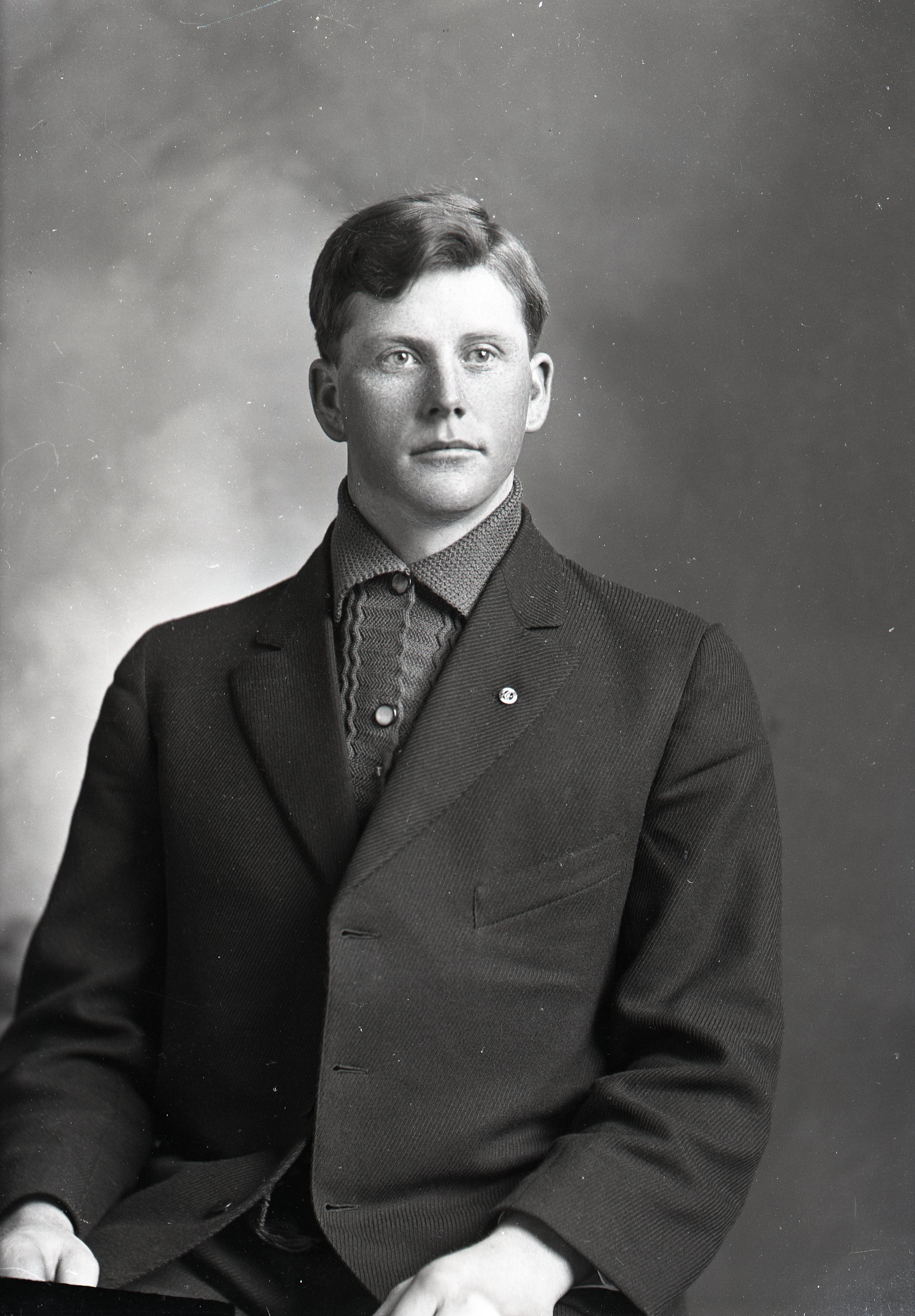 Man seated