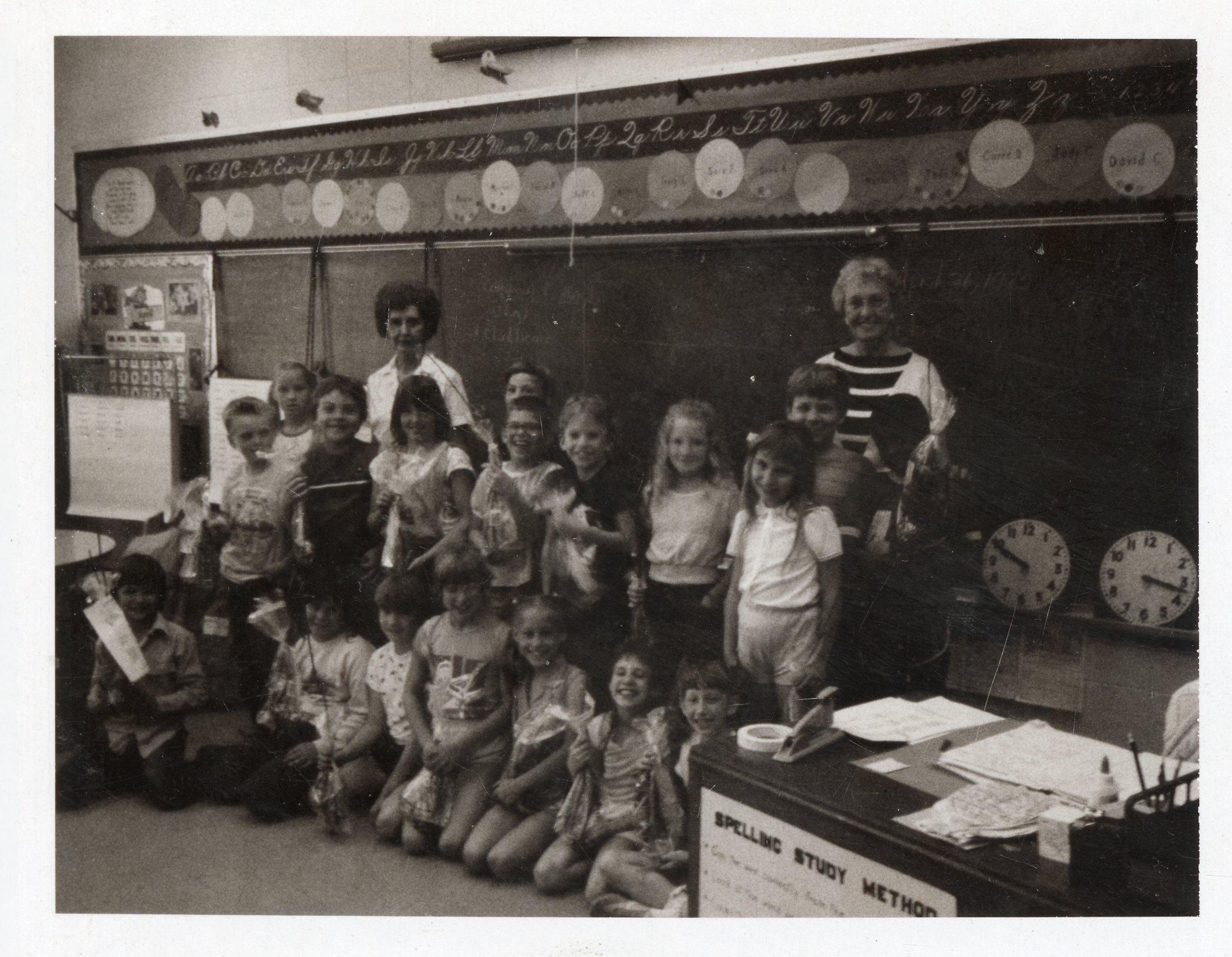 Dorothy Davis in classroom
