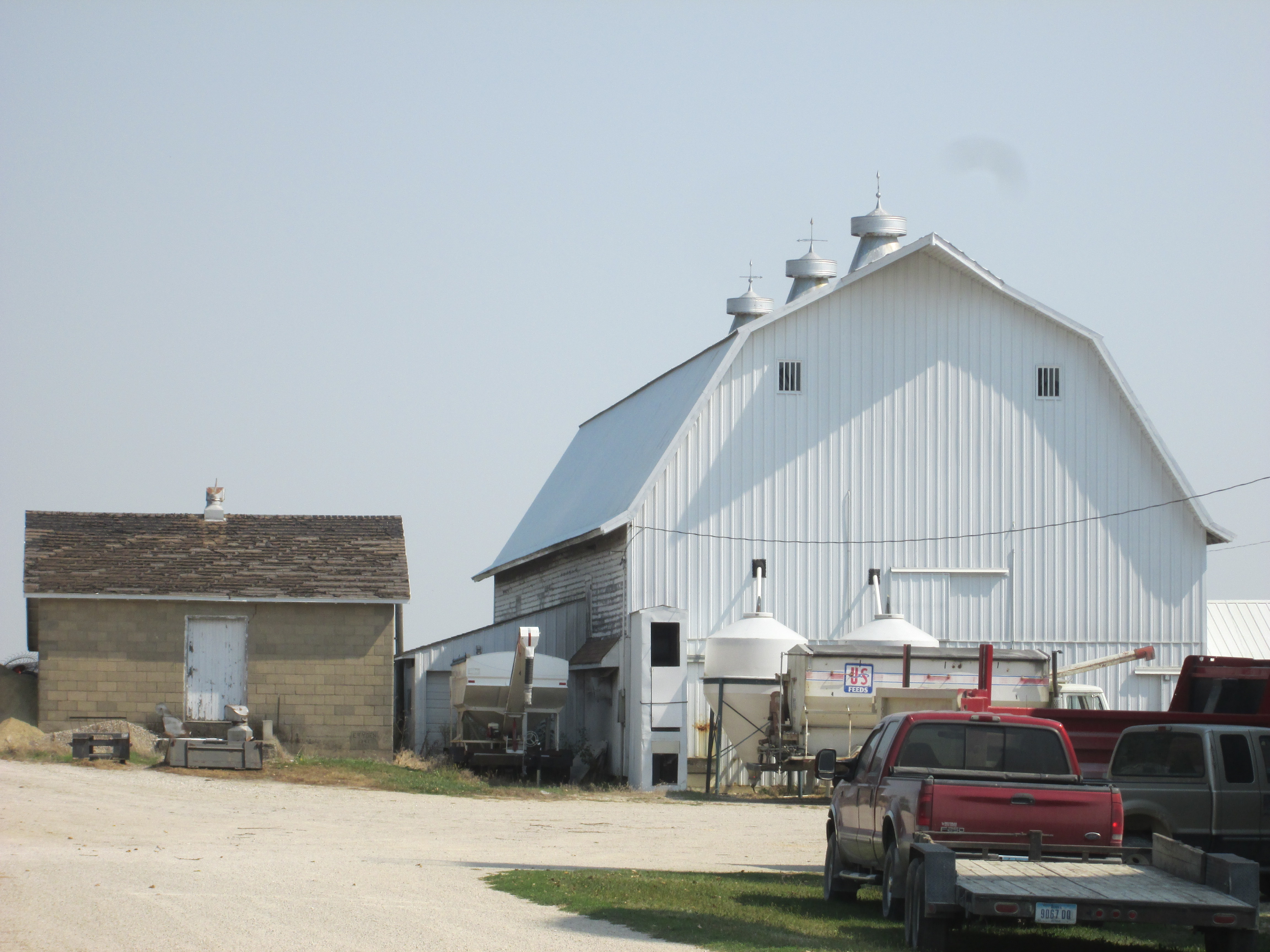 043. Barn and feed shed on Tyden Farm #4