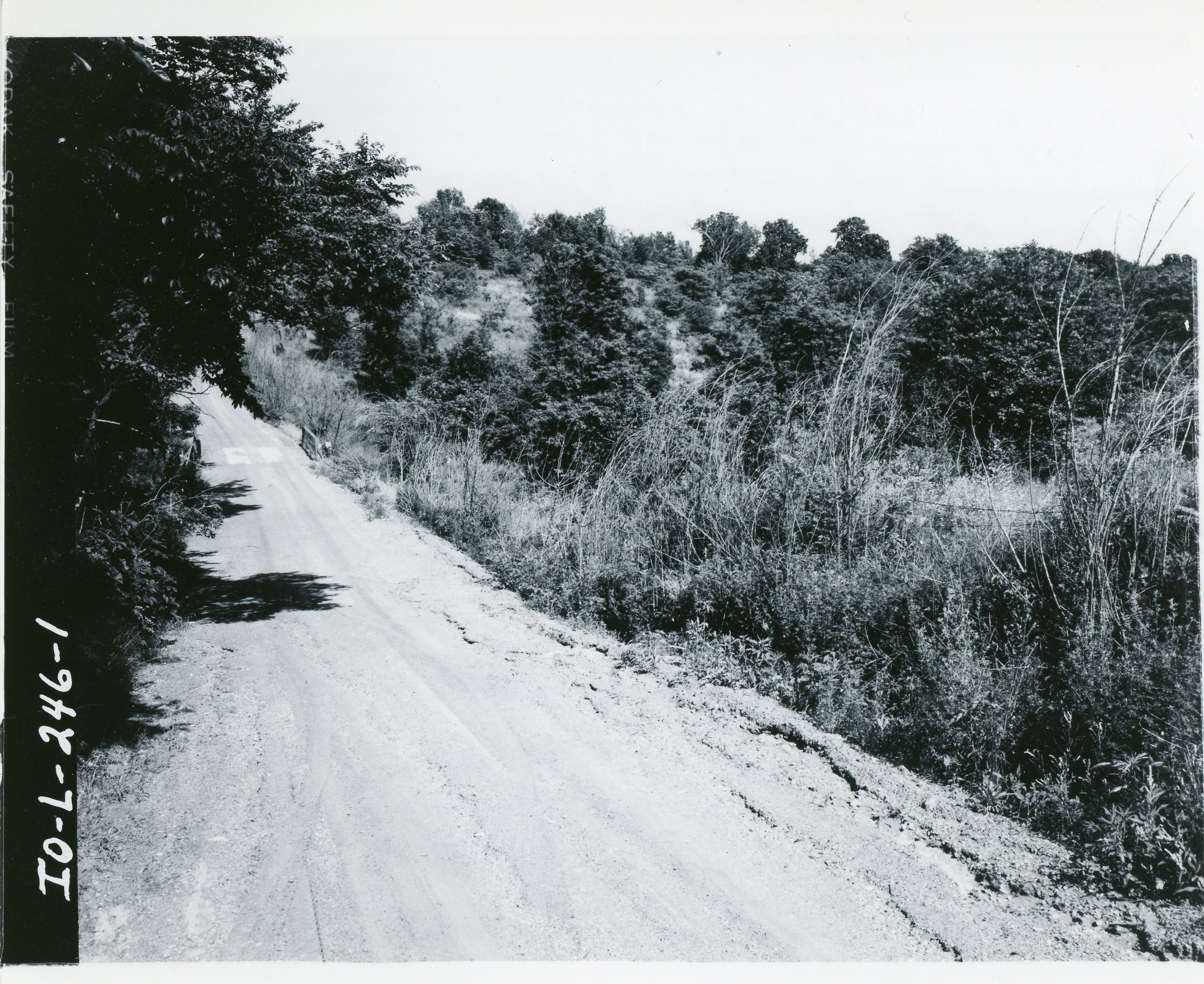 Road structure site, 1967