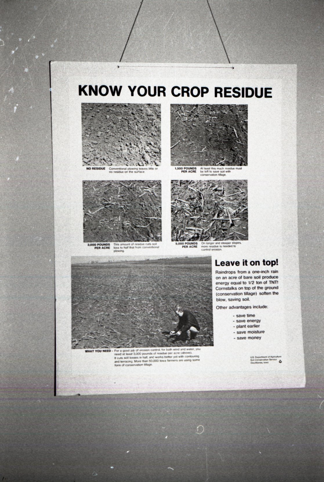 Know your crop residue sign