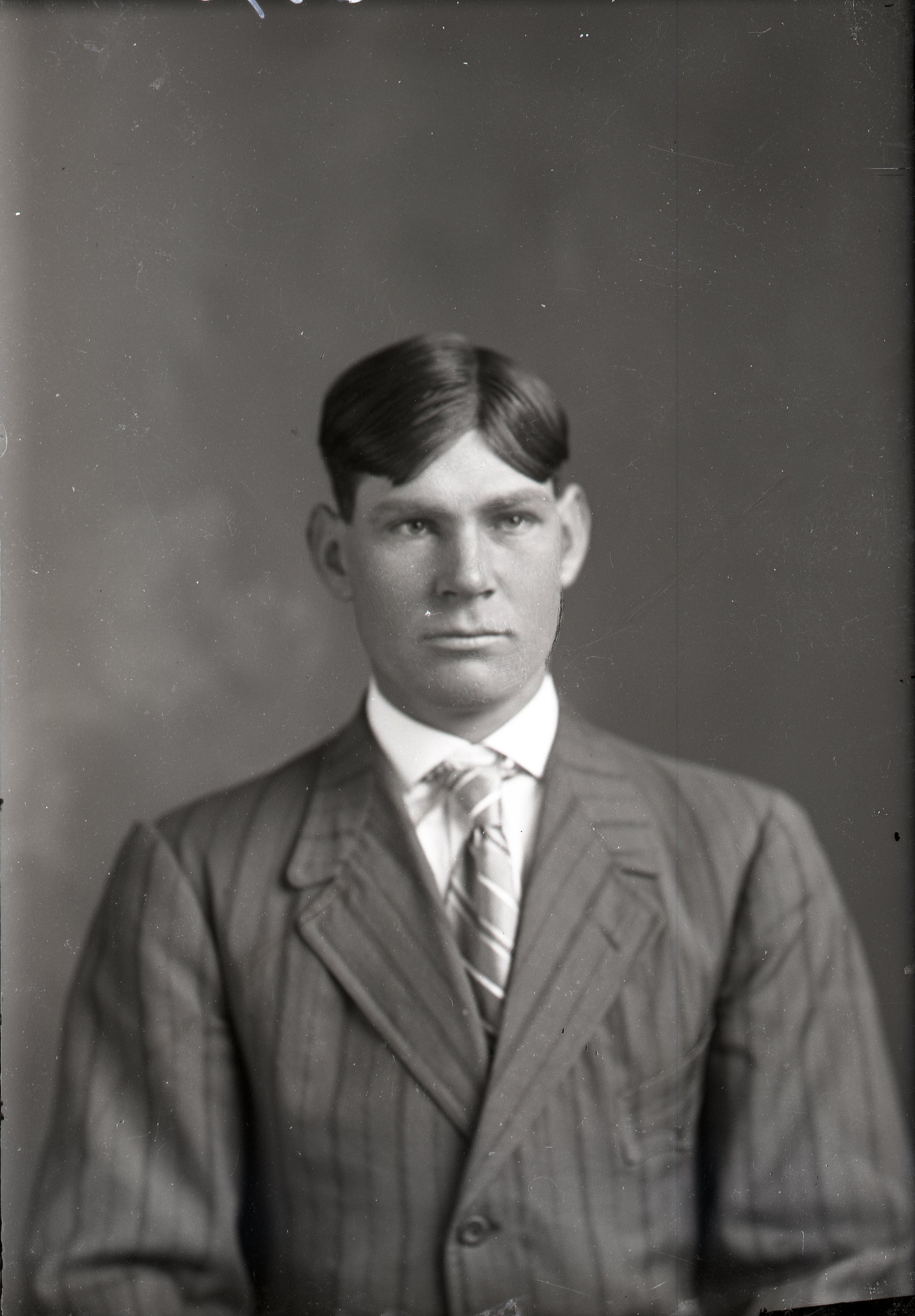 Man in striped suit