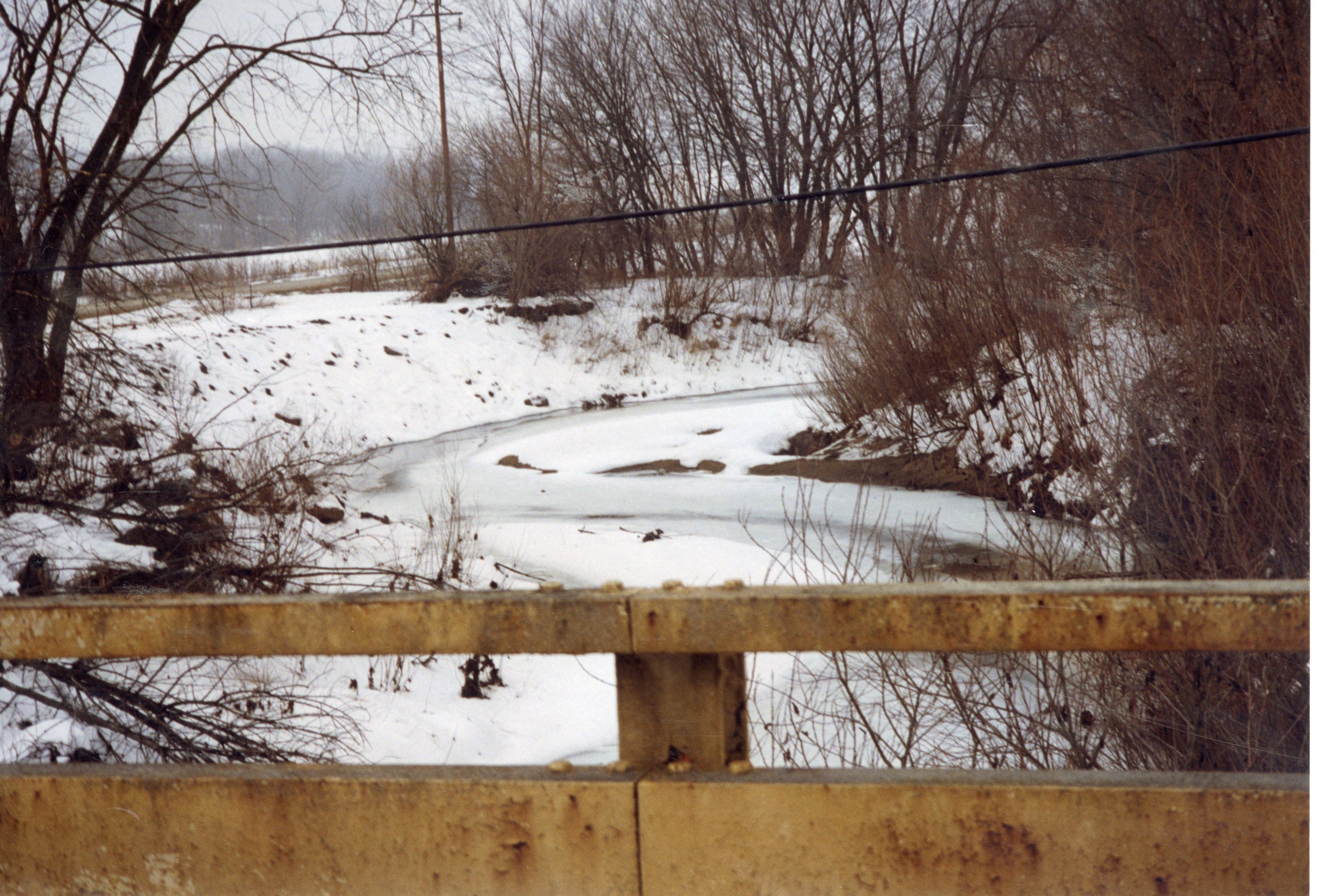 1999  Flint Creek stream bank stabilized on Robert Yeager Property