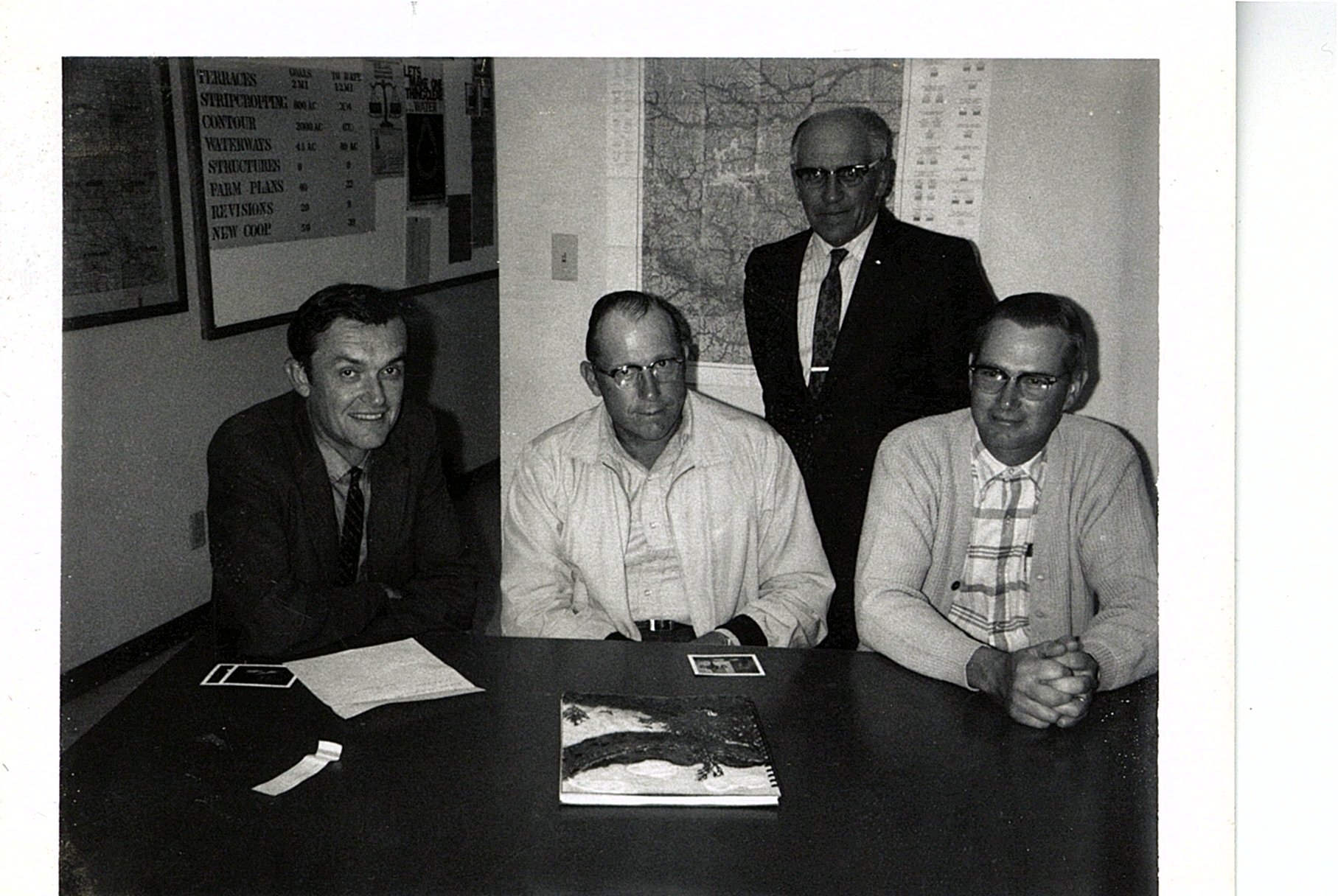 Ken Bruene, Les Lenhart, Harry Scurr, and Harold Higgins