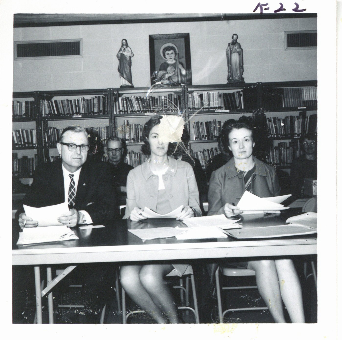 Judges of the speech contest, 1969