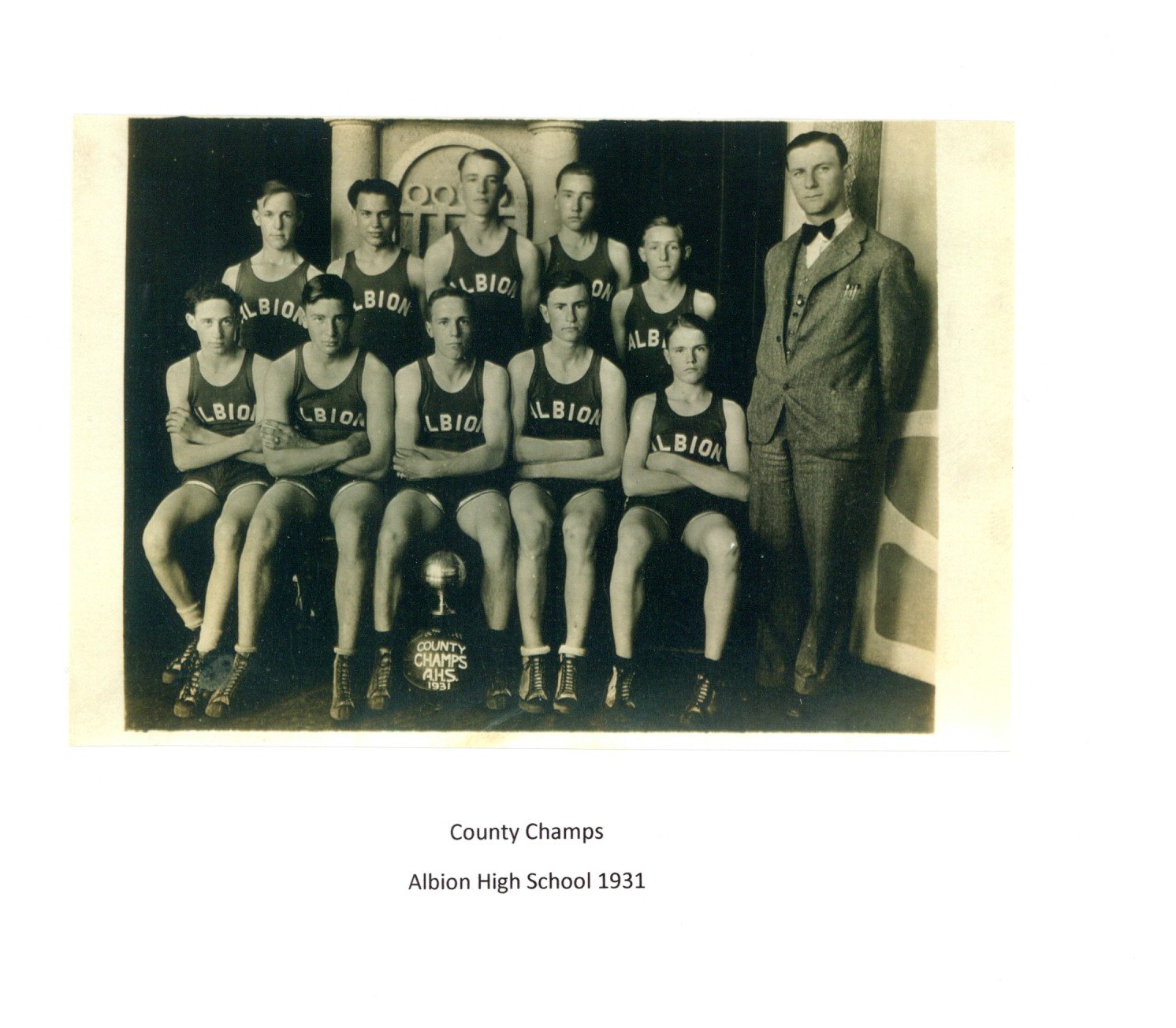 1931 AHS boys basketball team