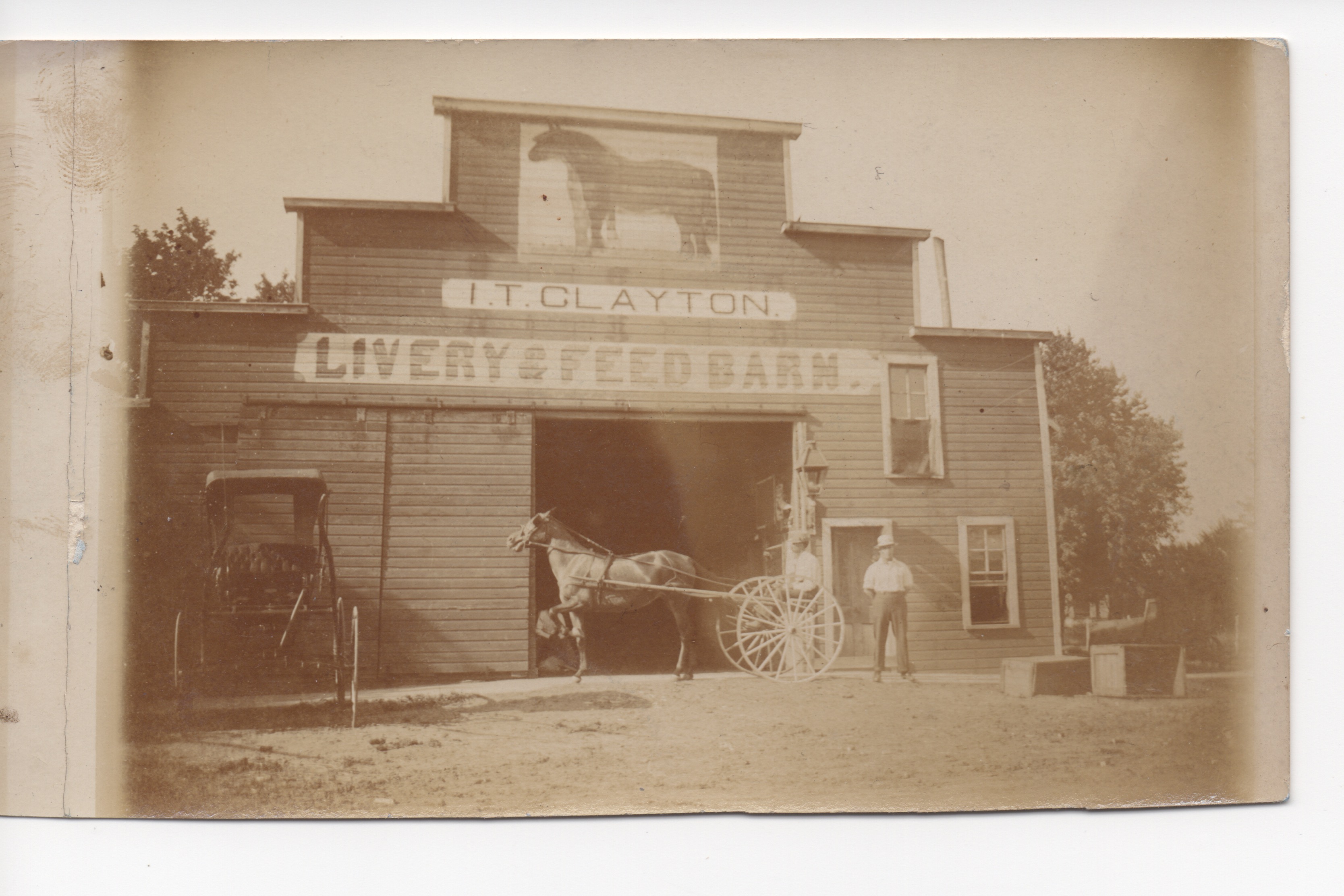 Livery Barn in Orient Iowa