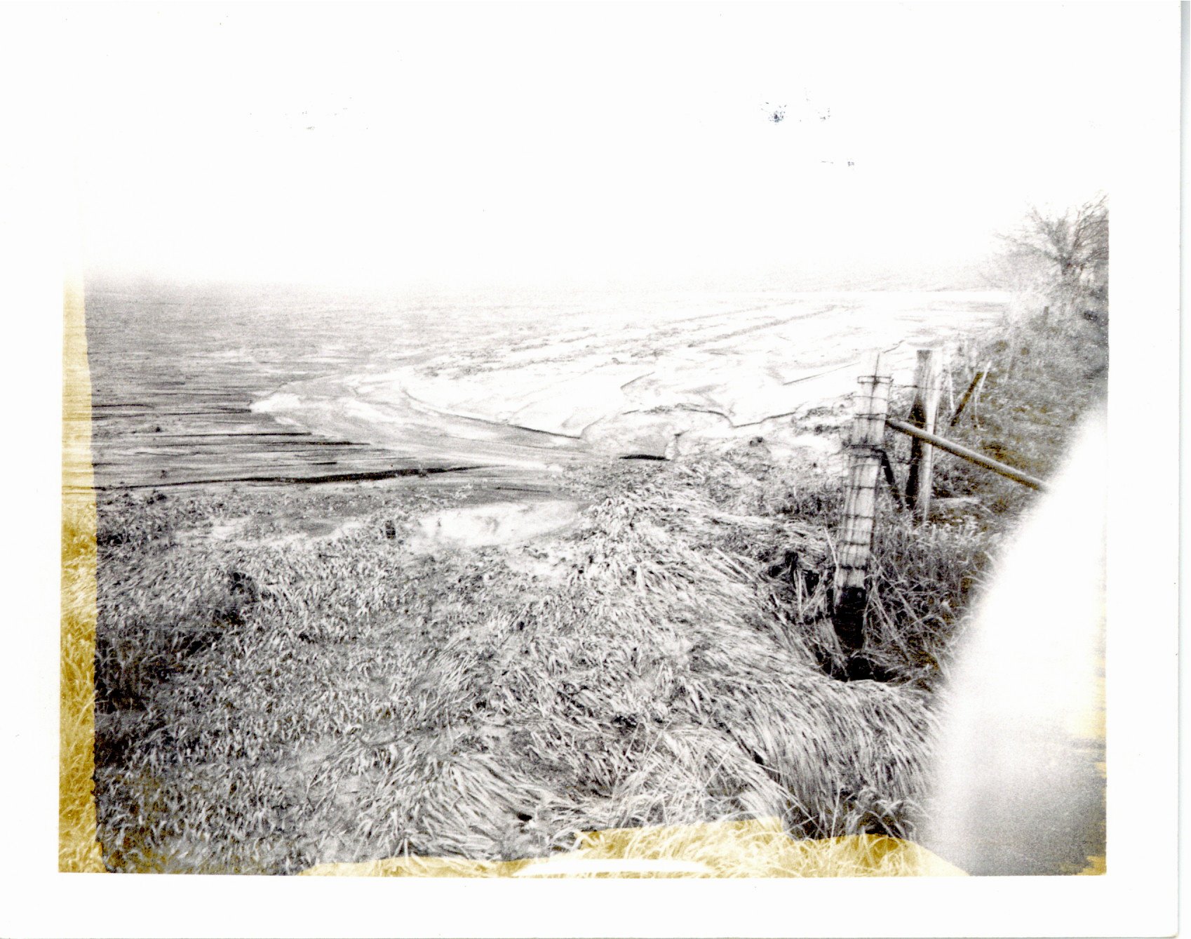 Soil erosion east of Toledo, 1974