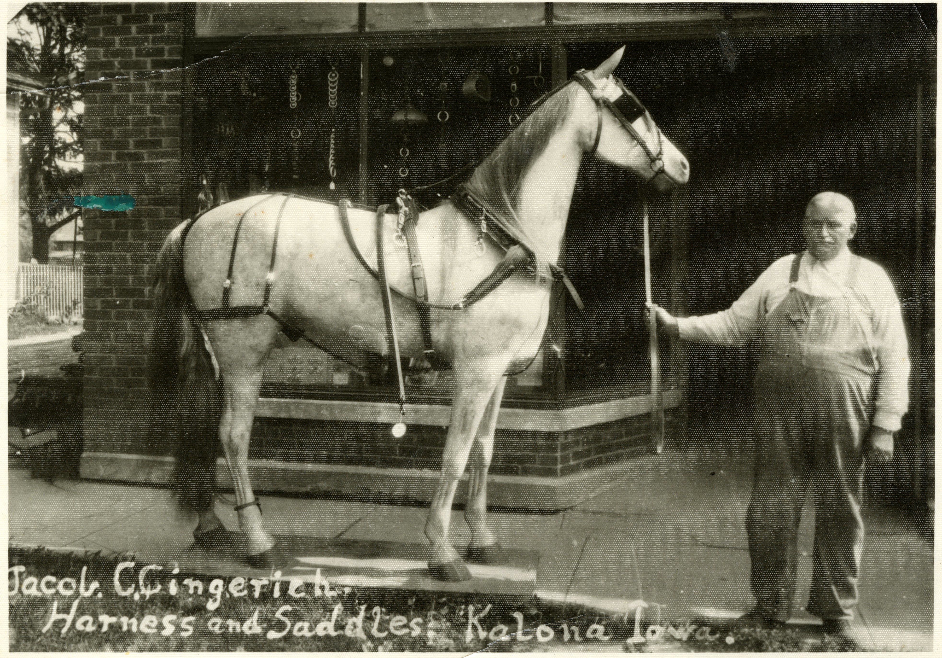 Jacob C. Gingerich, Harness & Saddles Shop