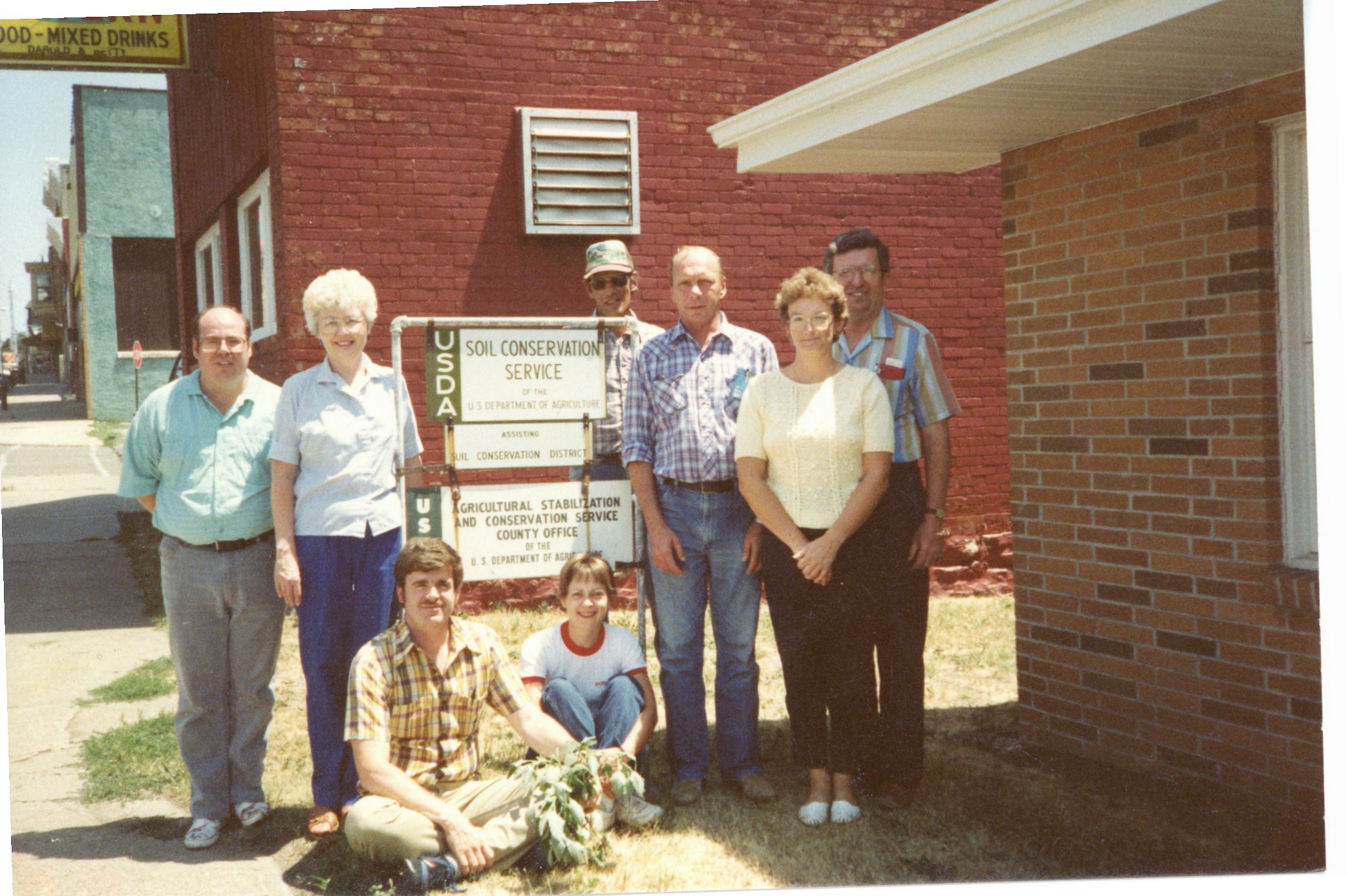 Tama USDA Service Center staff, 1990s