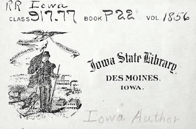 Iowa State Library bookplate 
