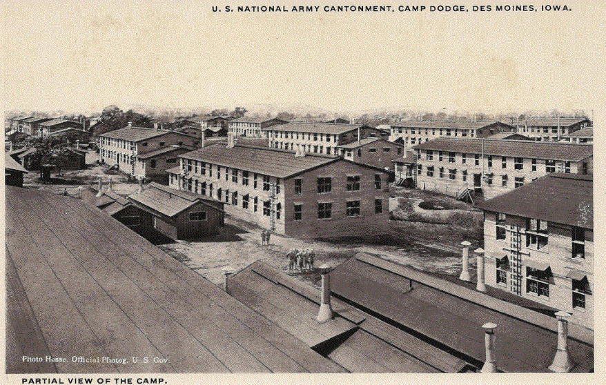 Partial View of Camp Dodge 