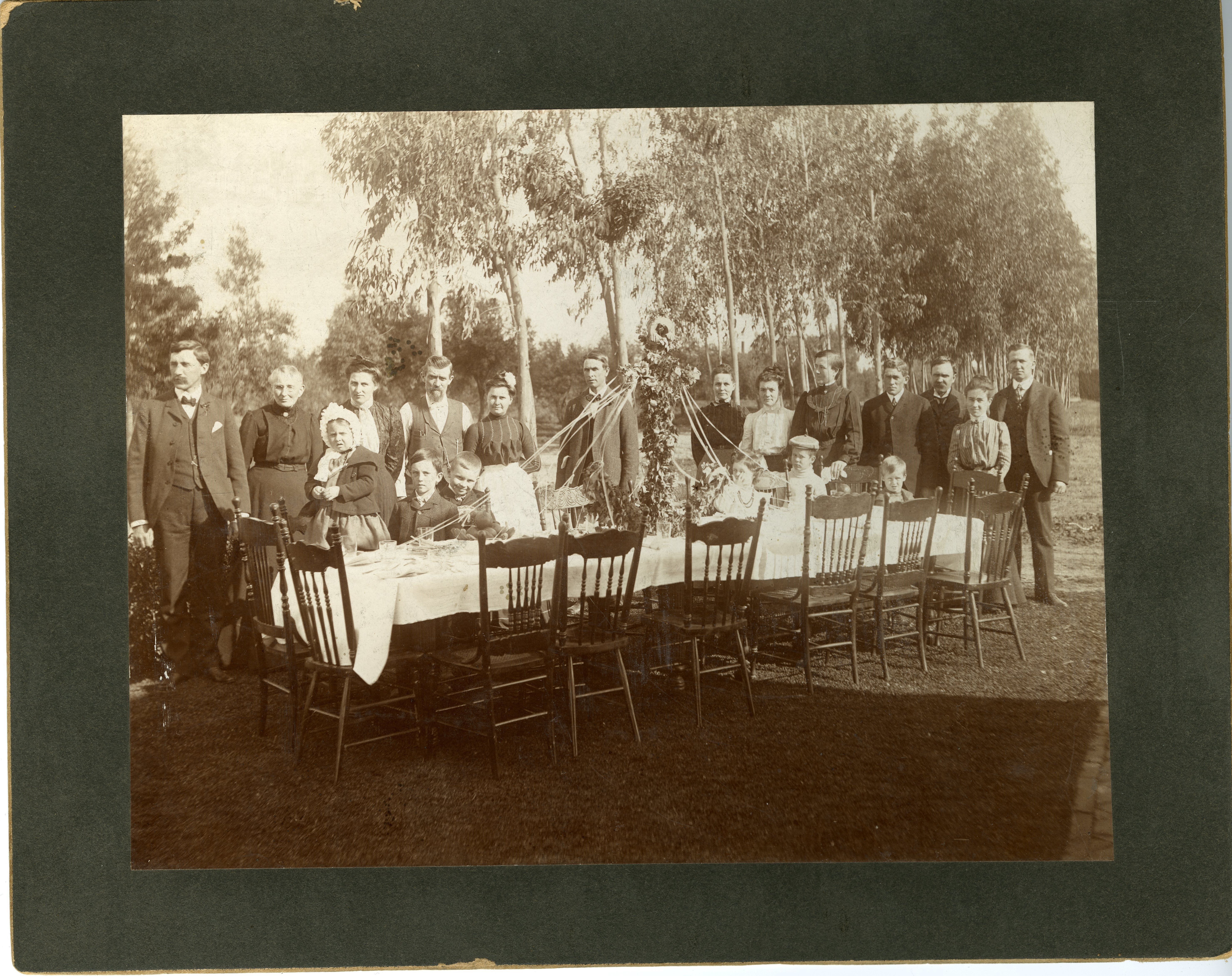 George Eglin family dinner