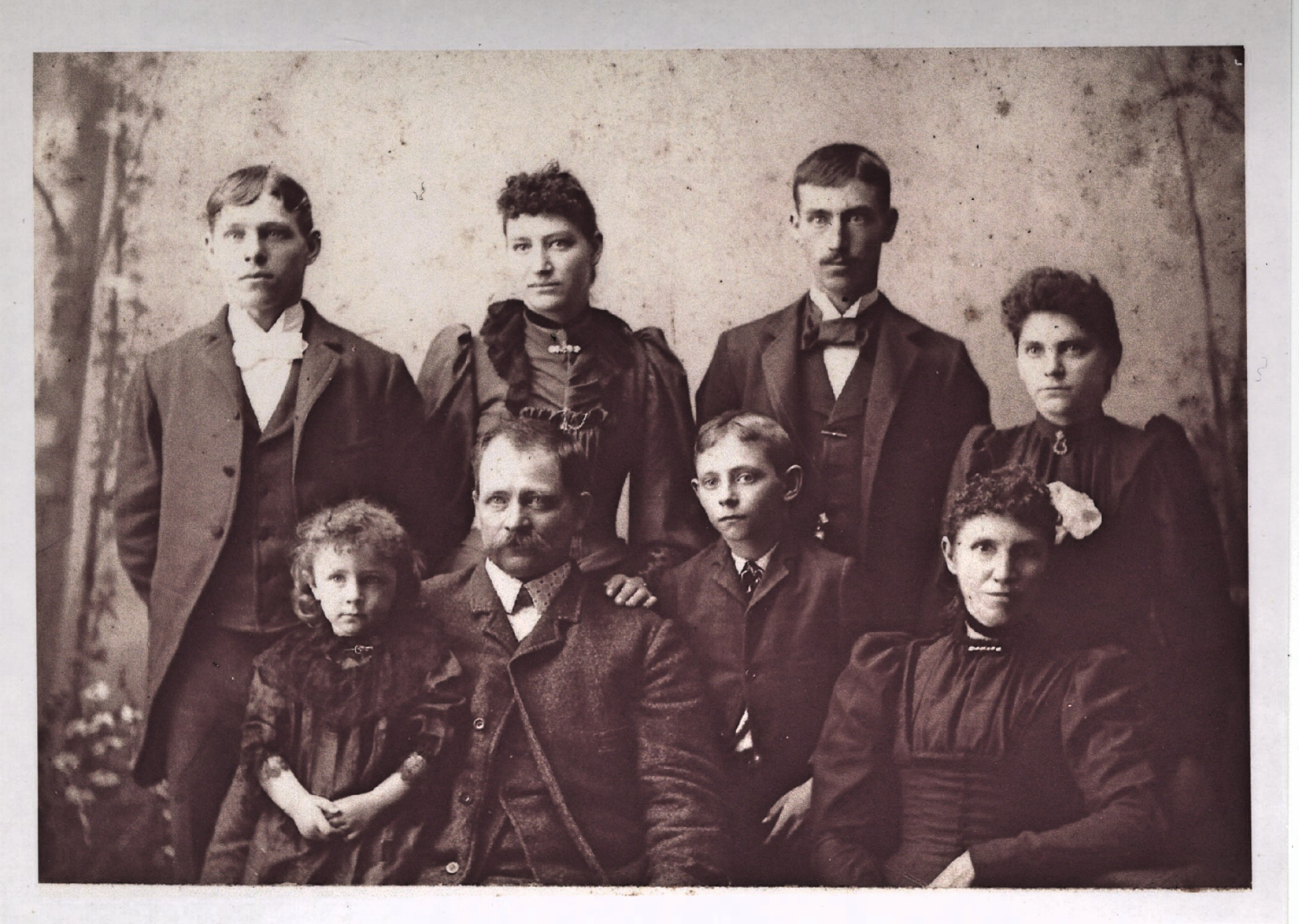 Jacob Nelson Snider family -- early photo 
