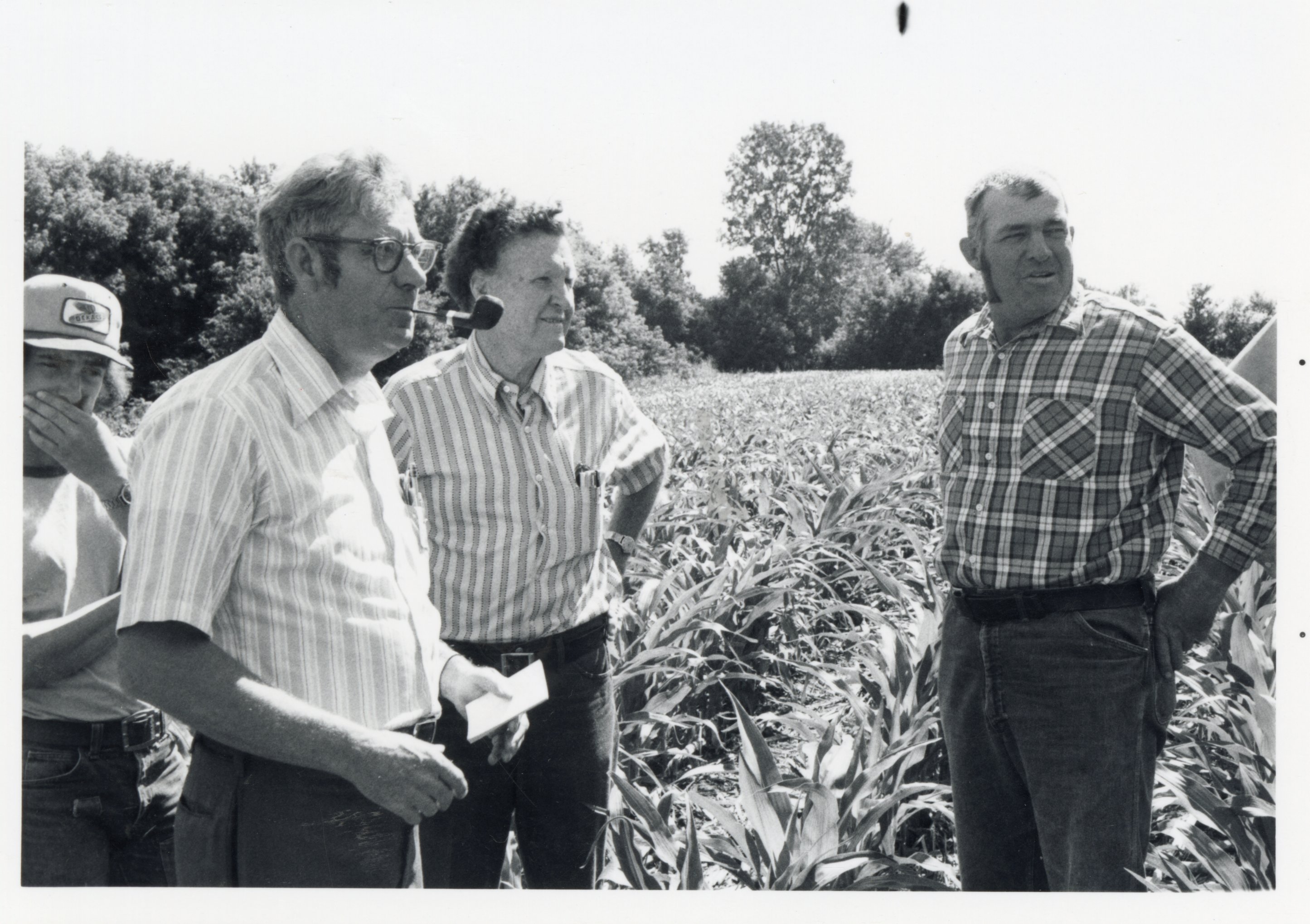 Jim Hodges_Ray Pilling and others in cornfield
