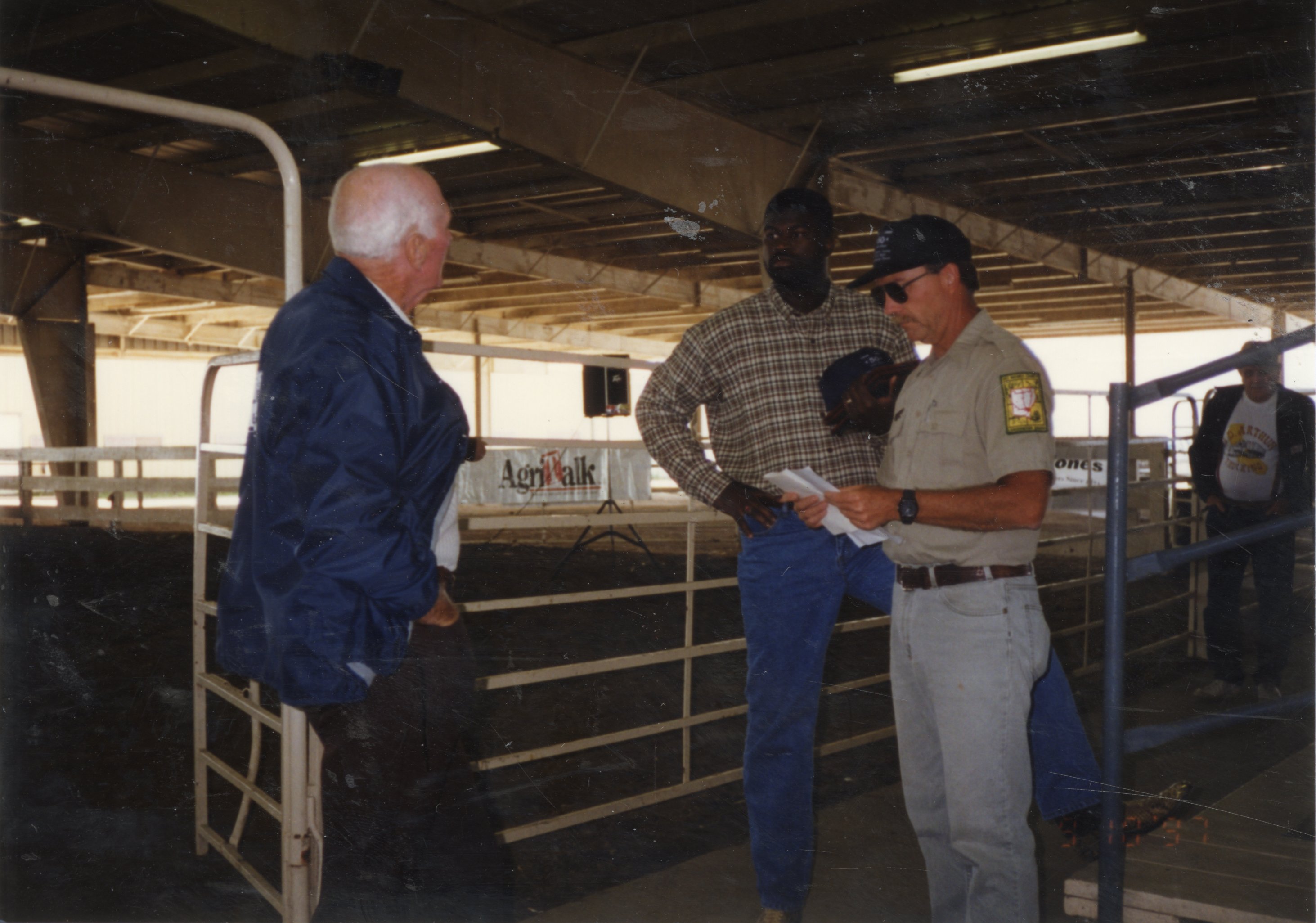 1997 J.B. Martin and Jeff Bergman Prepare Award Ceremony