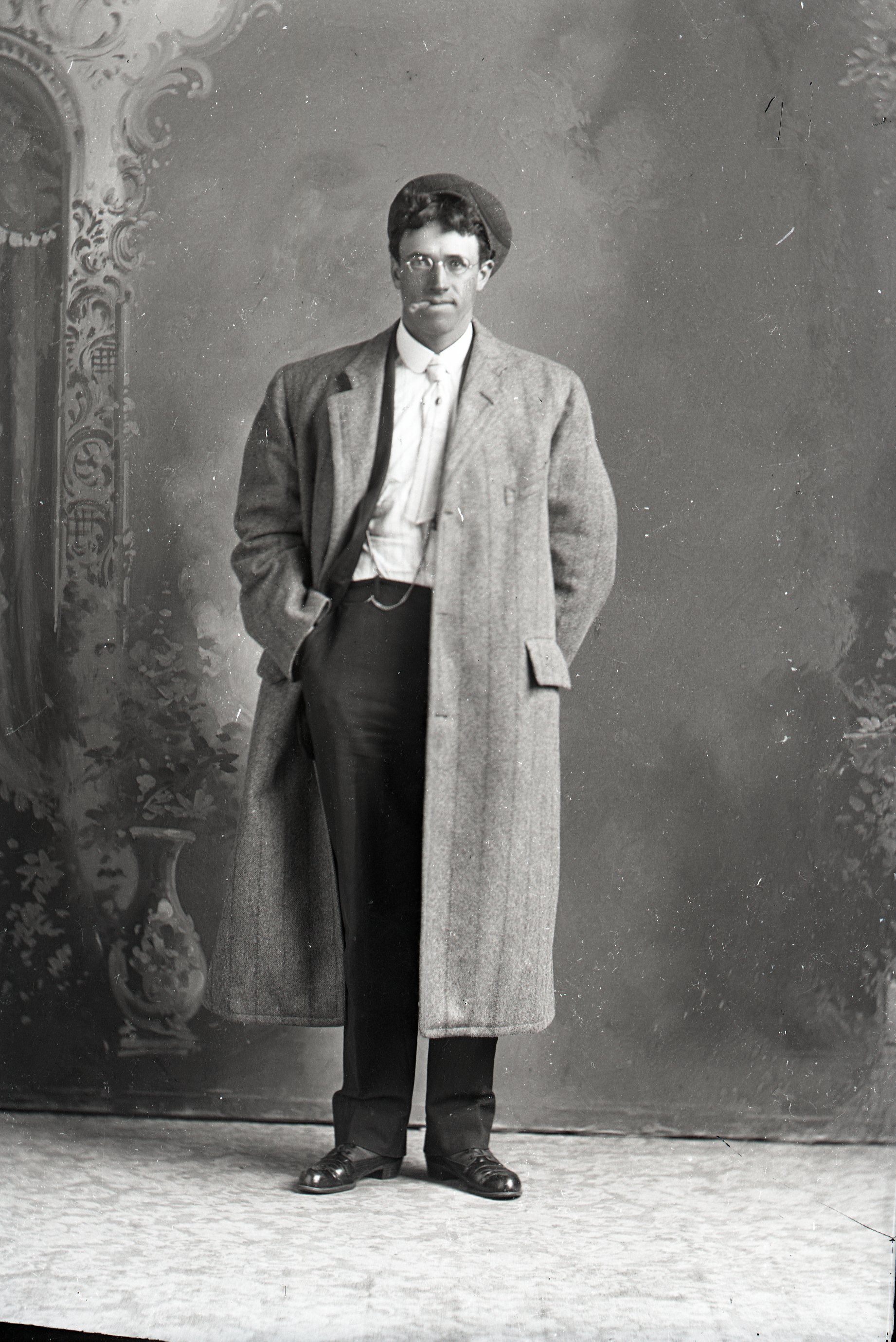 Man with cigarette