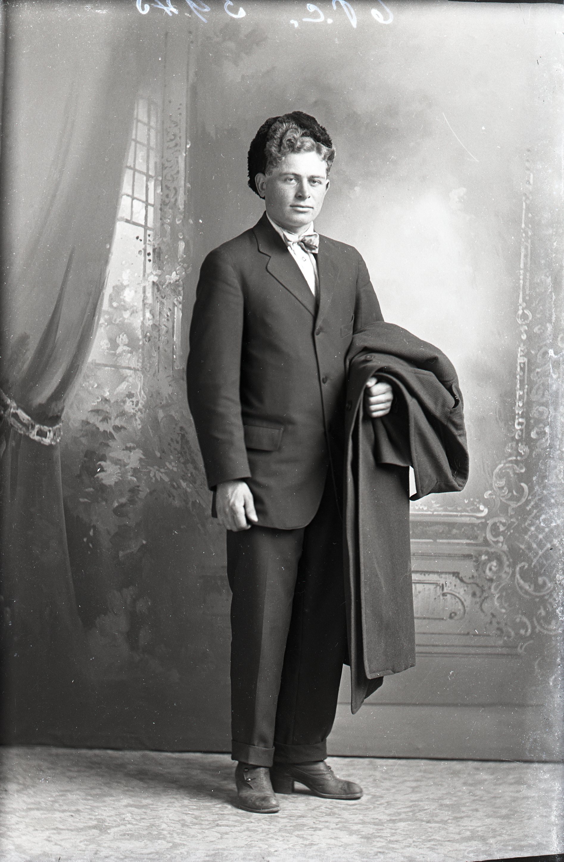 Man with coat