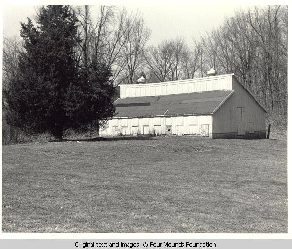 Hogshed looking northwest