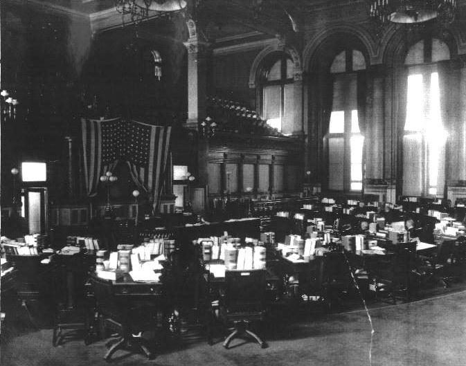 Iowa Senate Chamber Desks