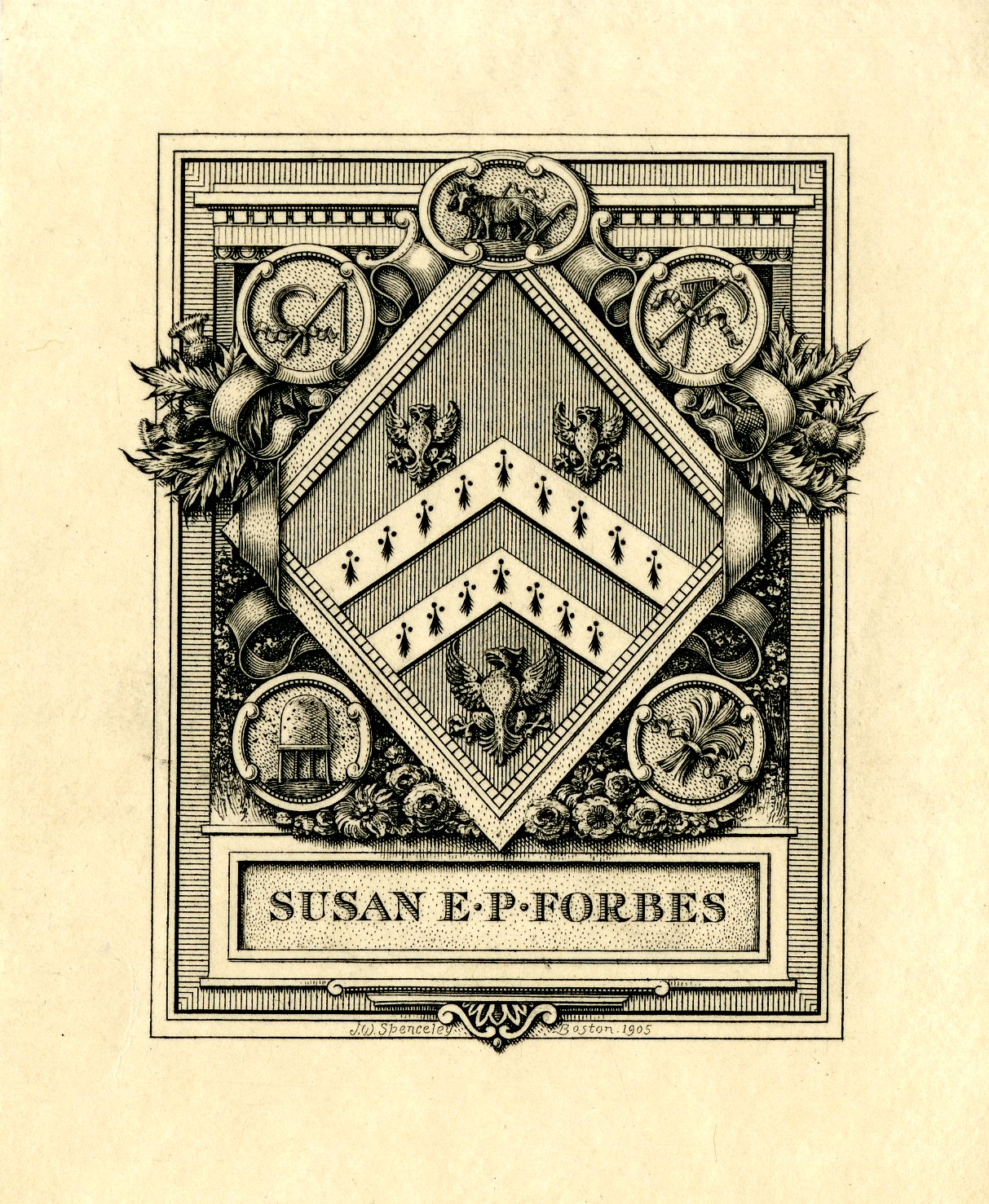Susan E.P. Forbes Bookplate 