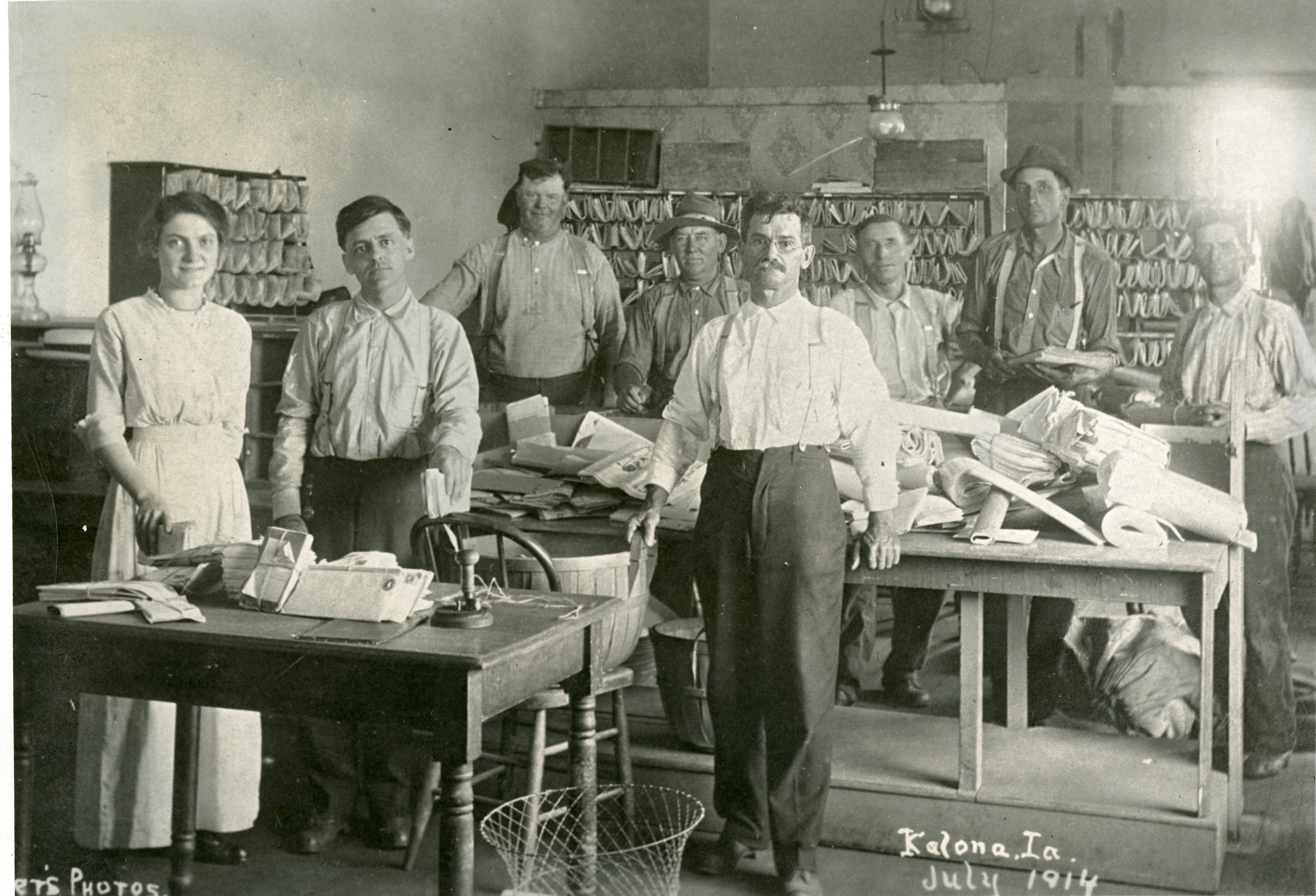 Kalona Post Office 1914