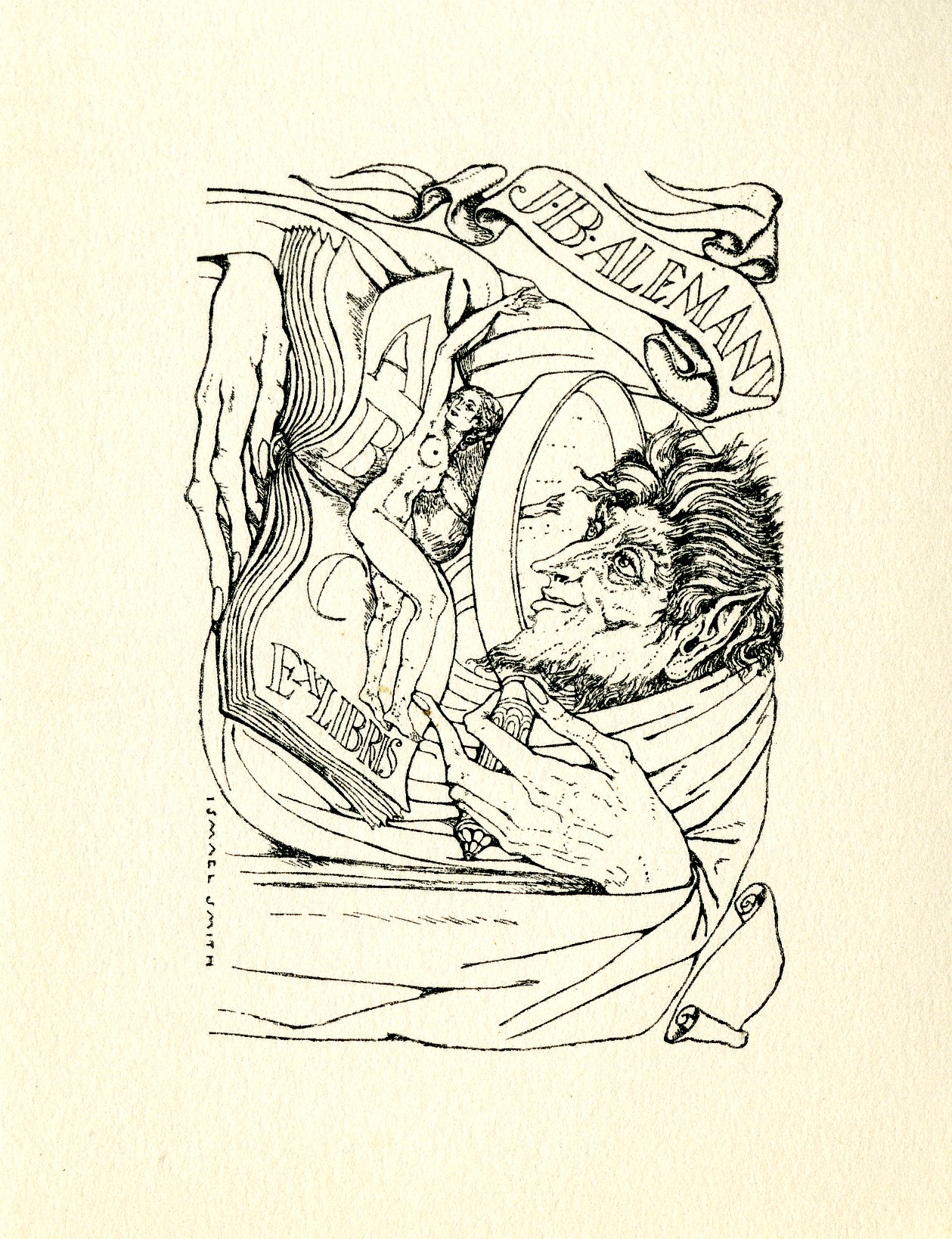 J.B. Alemany Bookplate 