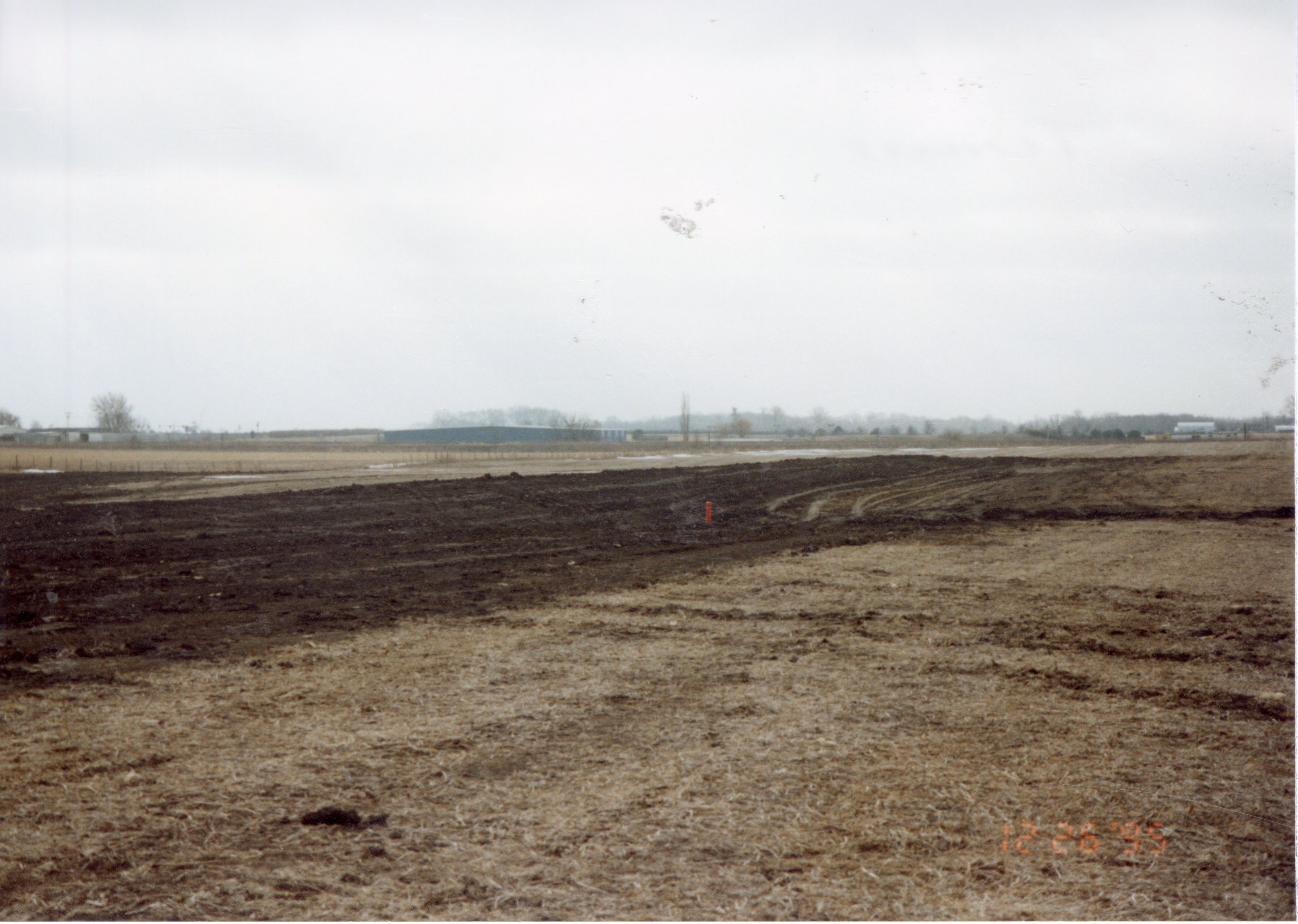 1995 Terraces on Marvin Lange's farm.