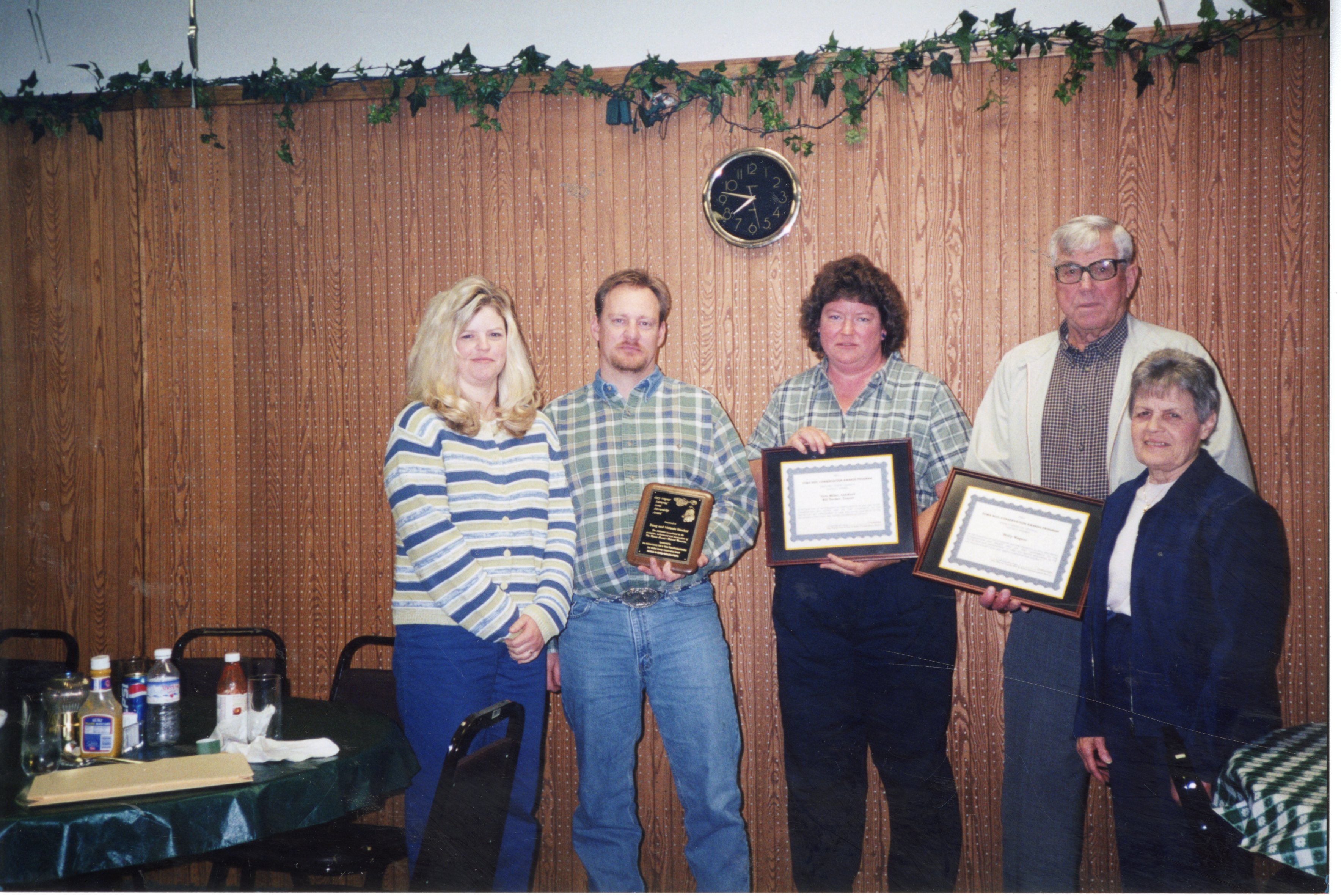 2001  Conservation award winners