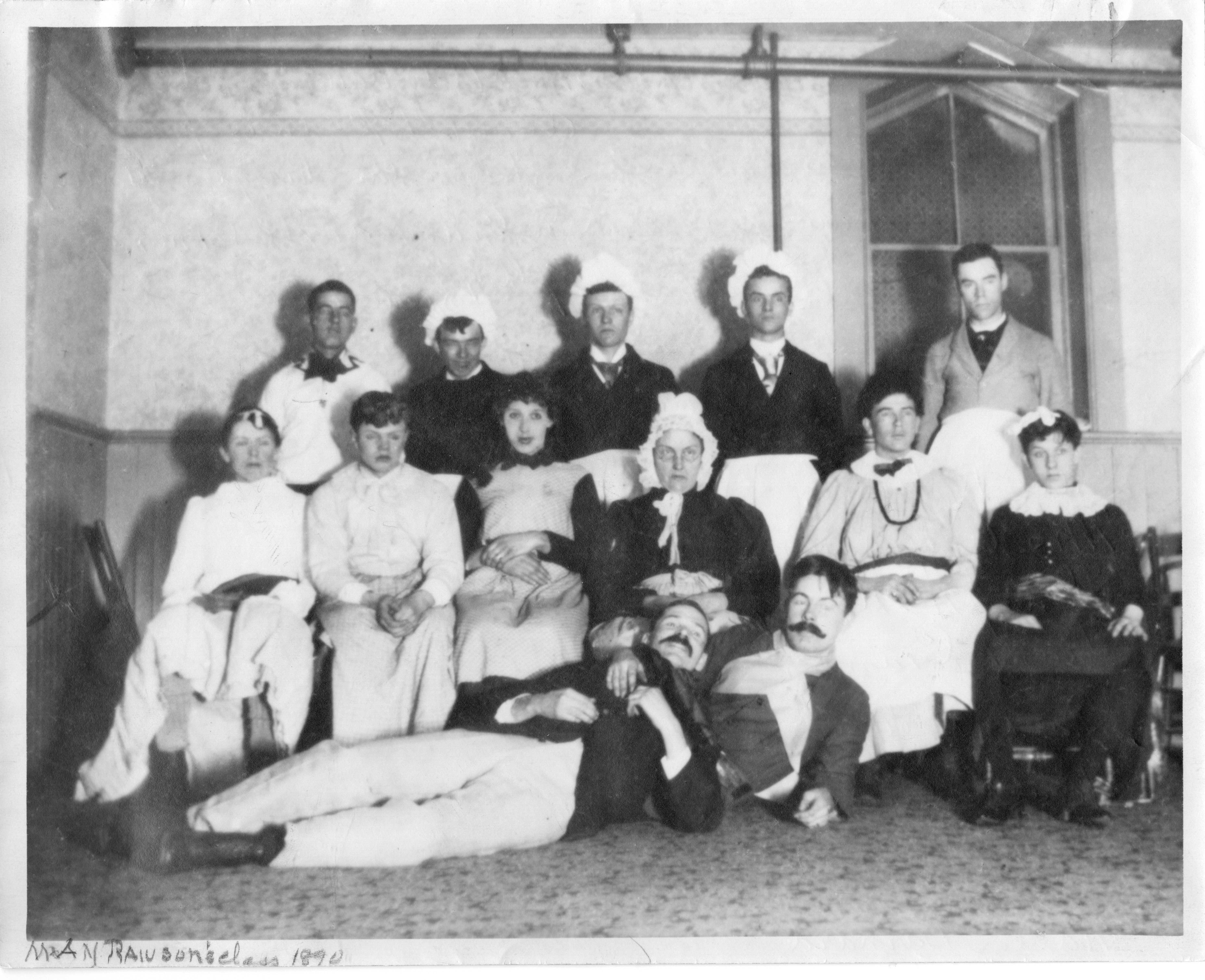 Mrs. AL Rawson Sunday School  Class circa 1890
